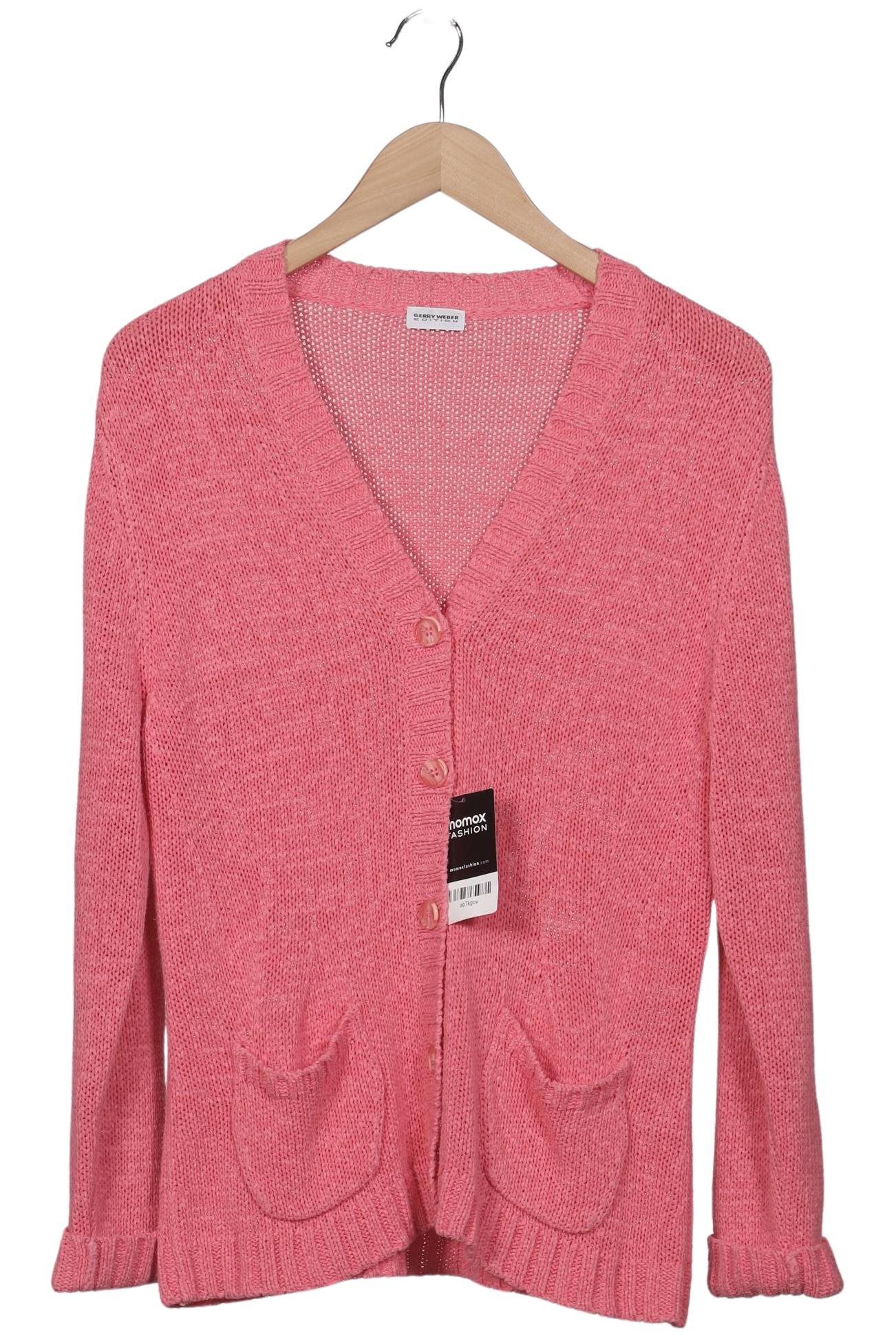 

Gerry Weber Damen Strickjacke, pink, Gr. 40