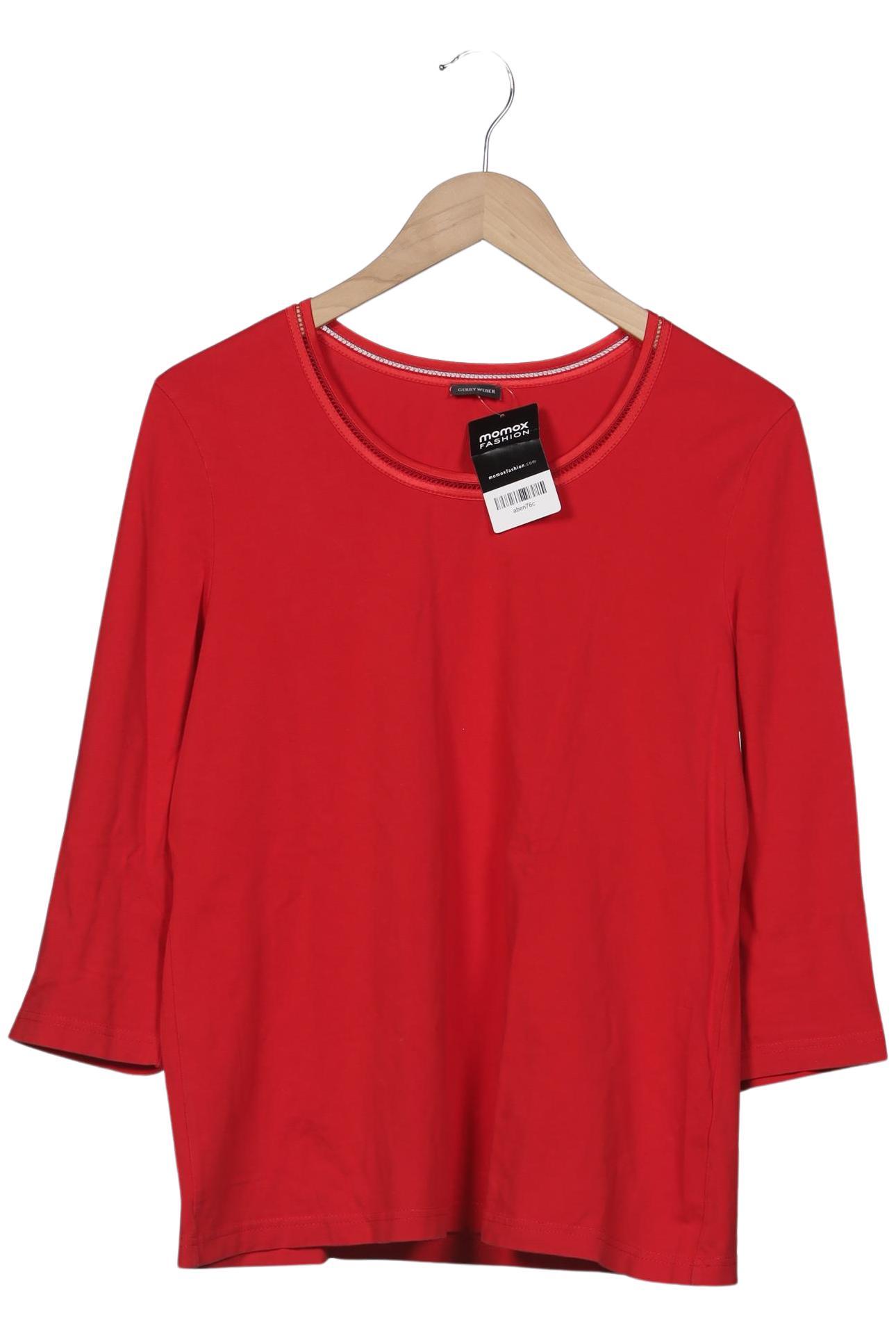 

Gerry Weber Damen Langarmshirt, rot, Gr. 44