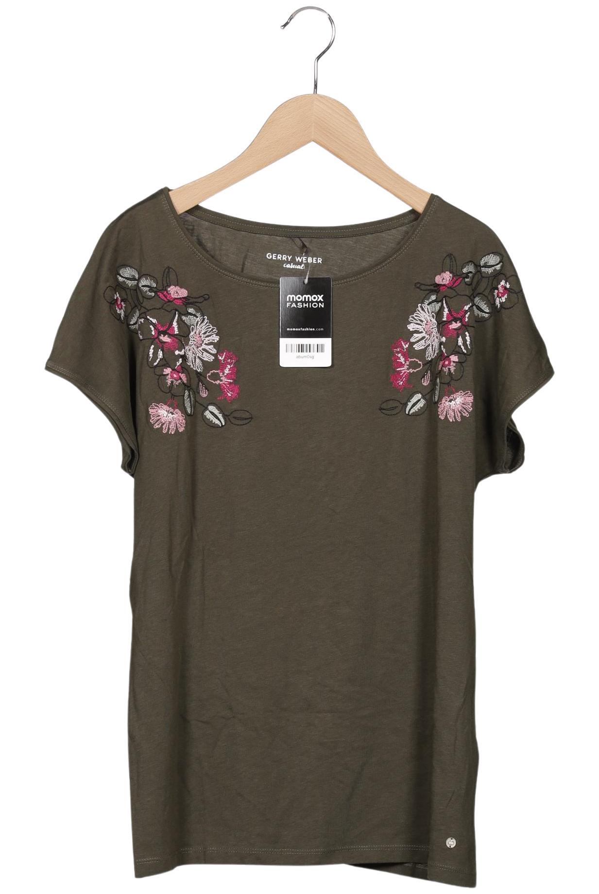 

Gerry Weber Damen T-Shirt, grün, Gr. 38