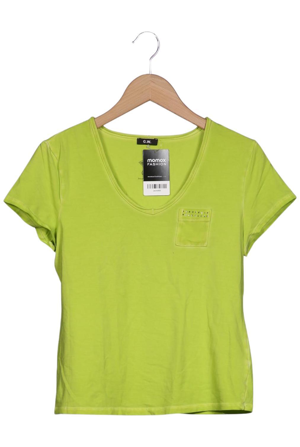 

Gerry Weber Damen T-Shirt, hellgrün, Gr. 36