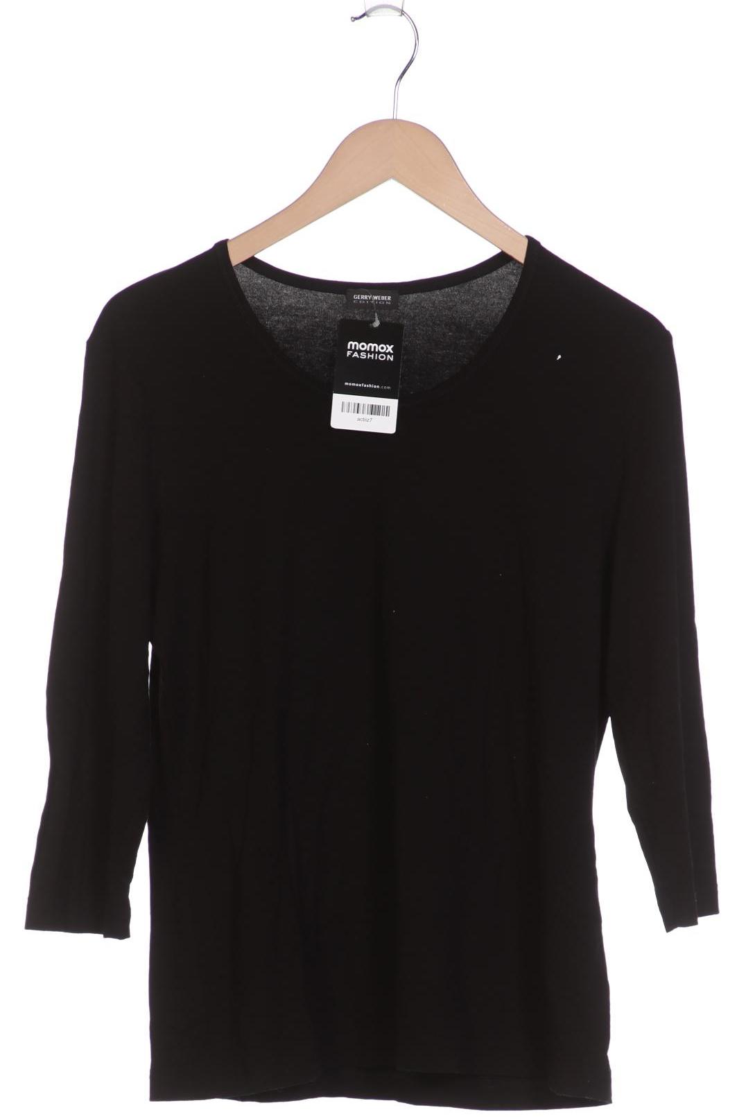 

Gerry Weber Damen Langarmshirt, schwarz, Gr. 42