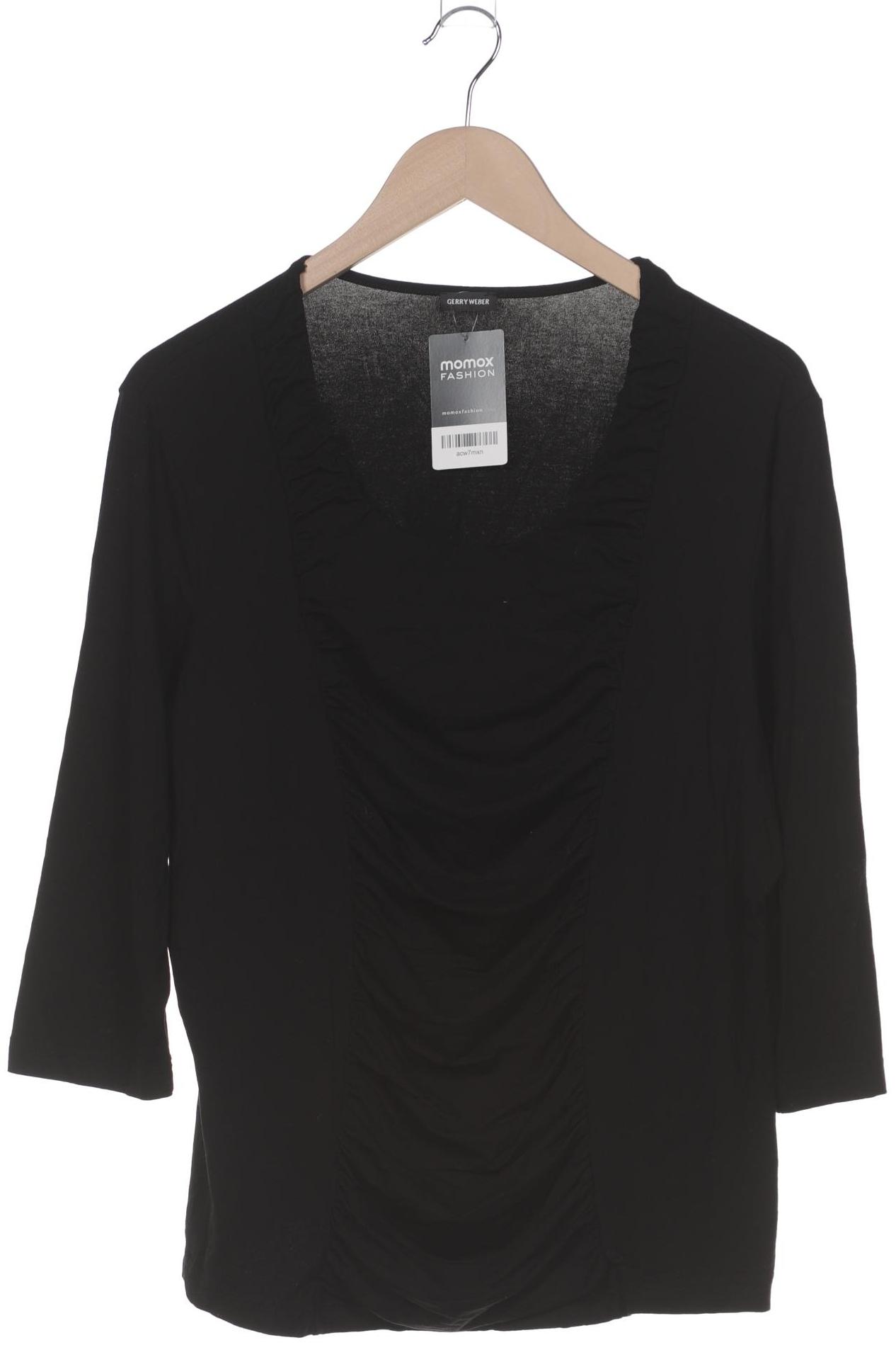 

Gerry Weber Damen Langarmshirt, schwarz, Gr. 44