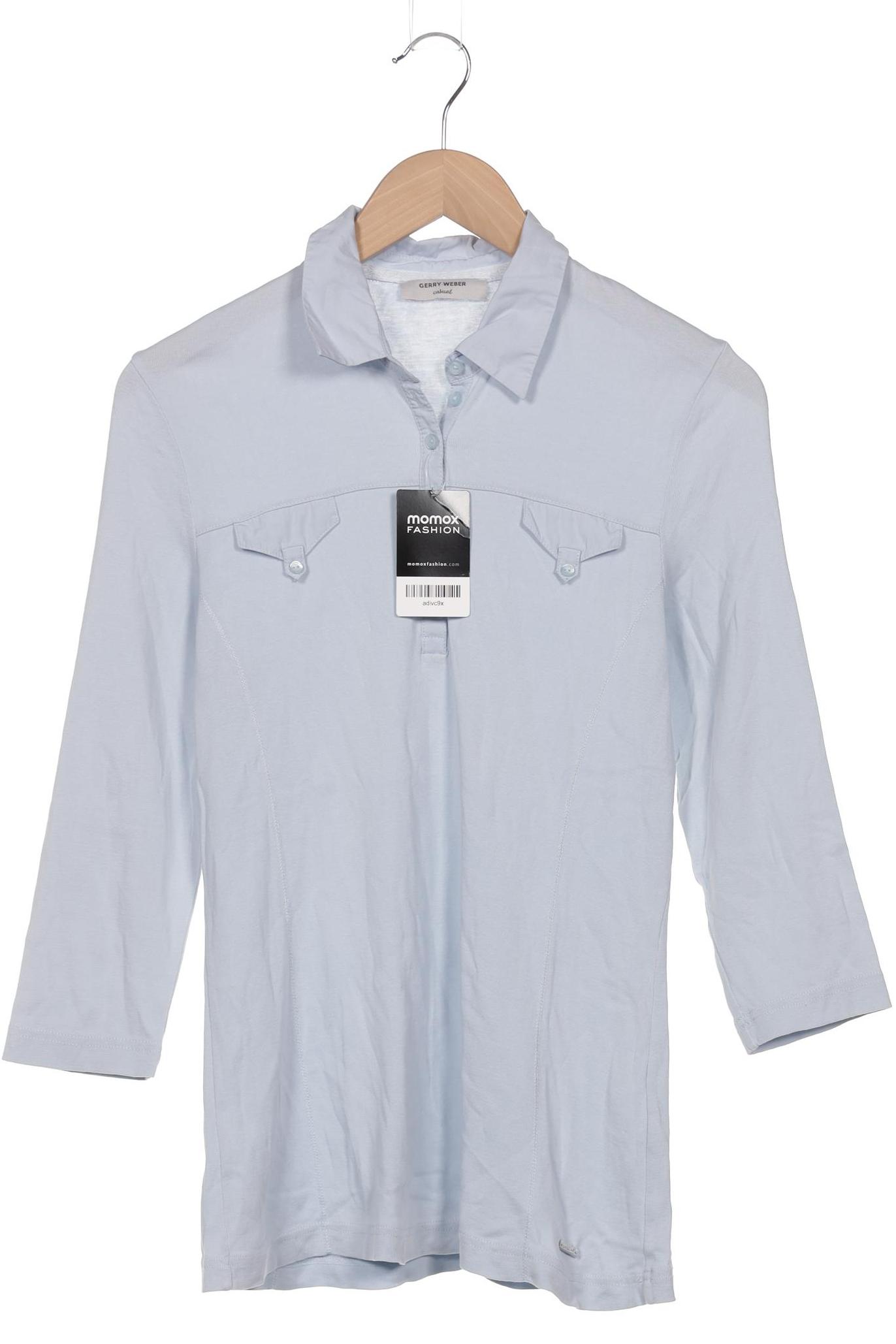 

Gerry Weber Damen Langarmshirt, blau, Gr. 40