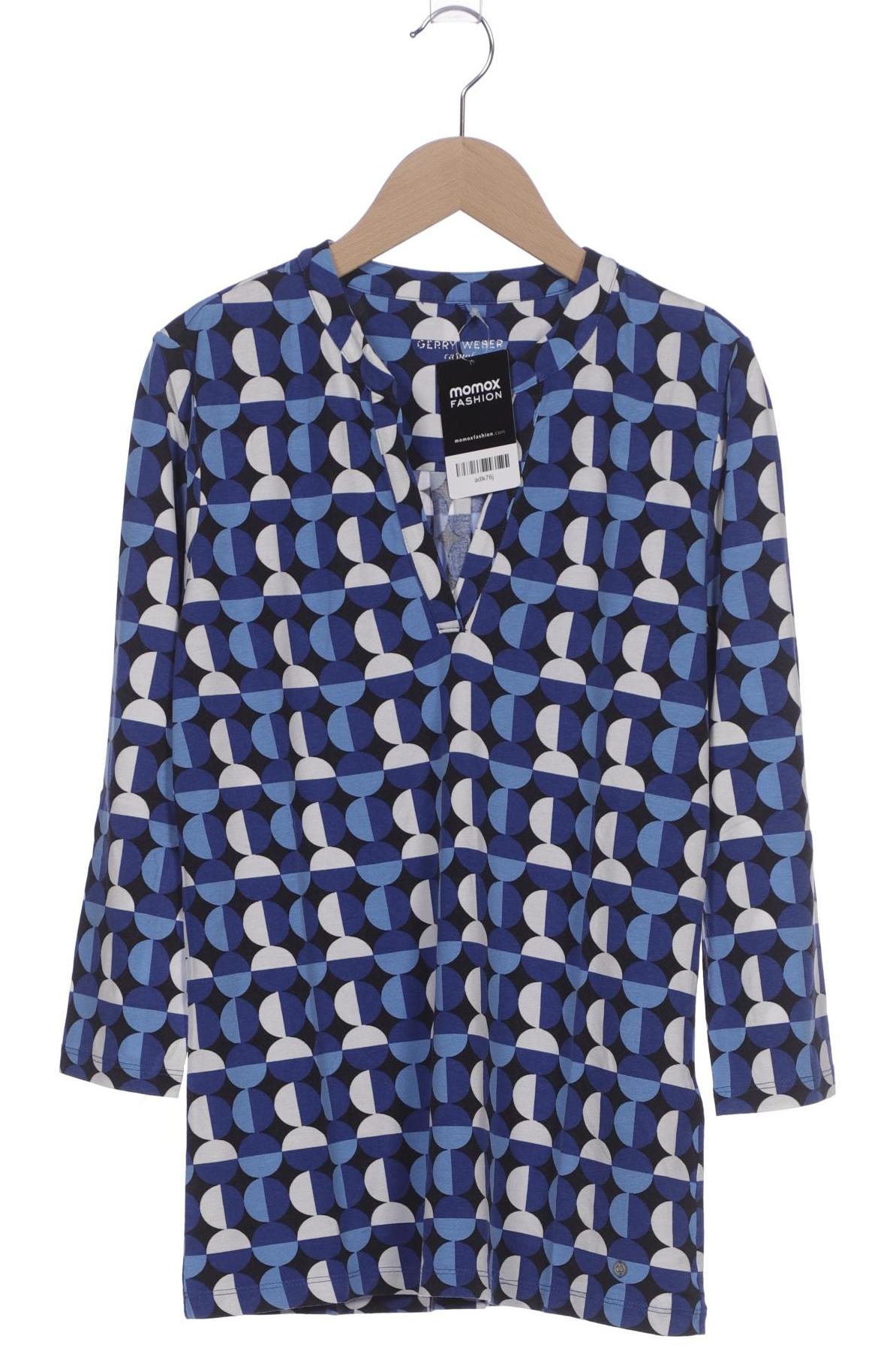 

Gerry Weber Damen Langarmshirt, blau, Gr. 36