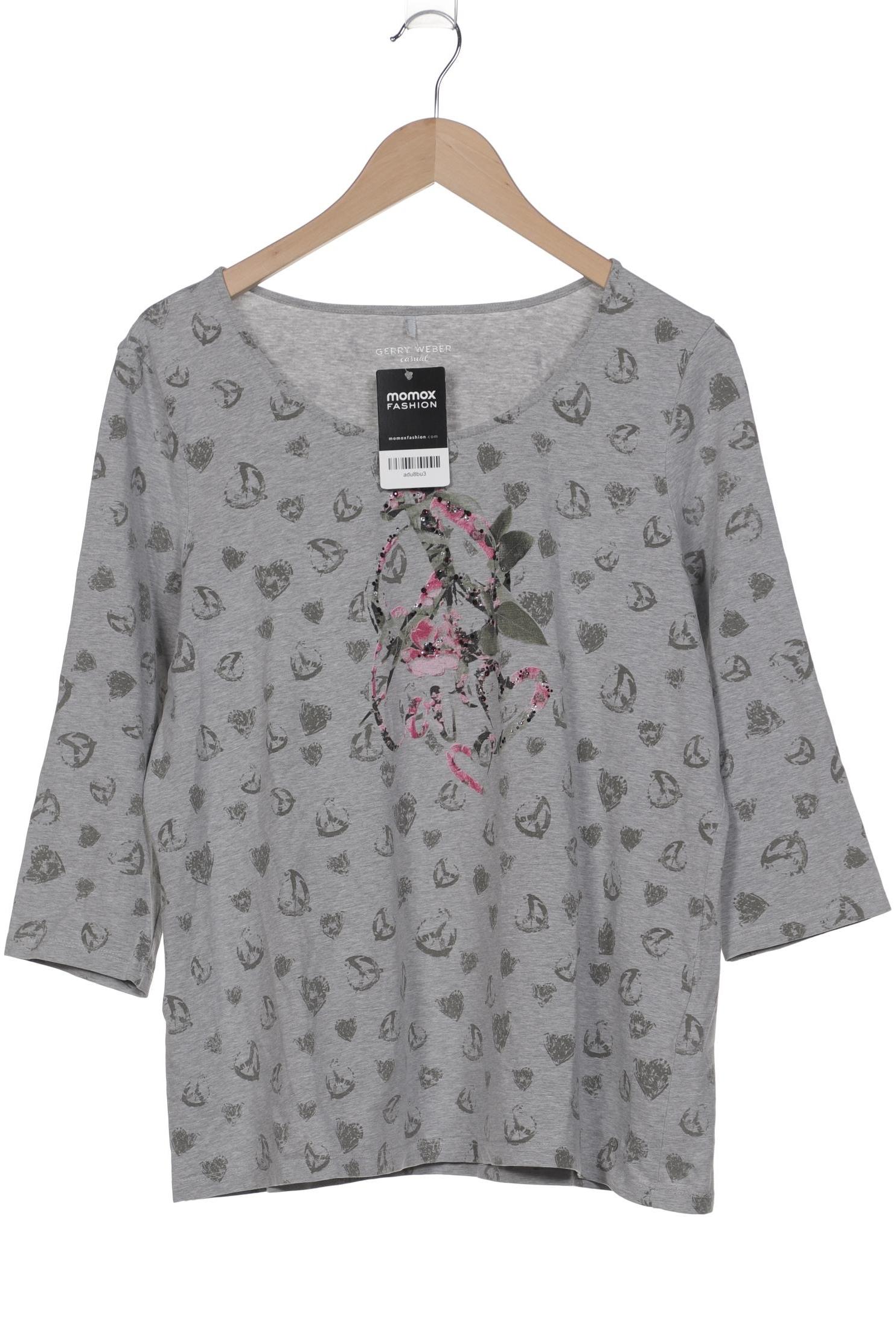 

Gerry Weber Damen Langarmshirt, grau, Gr. 46