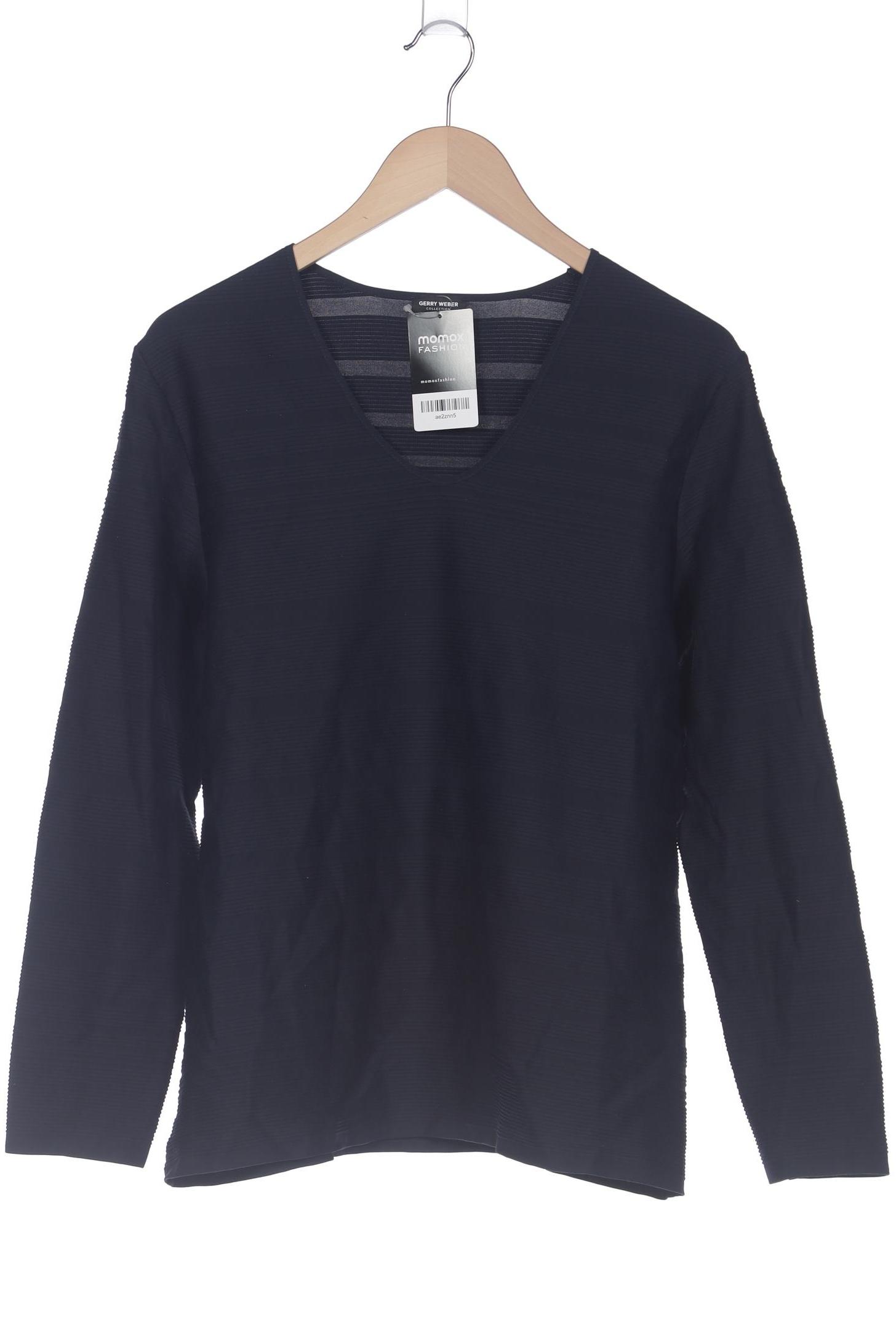 

Gerry Weber Damen Langarmshirt, marineblau, Gr. 44
