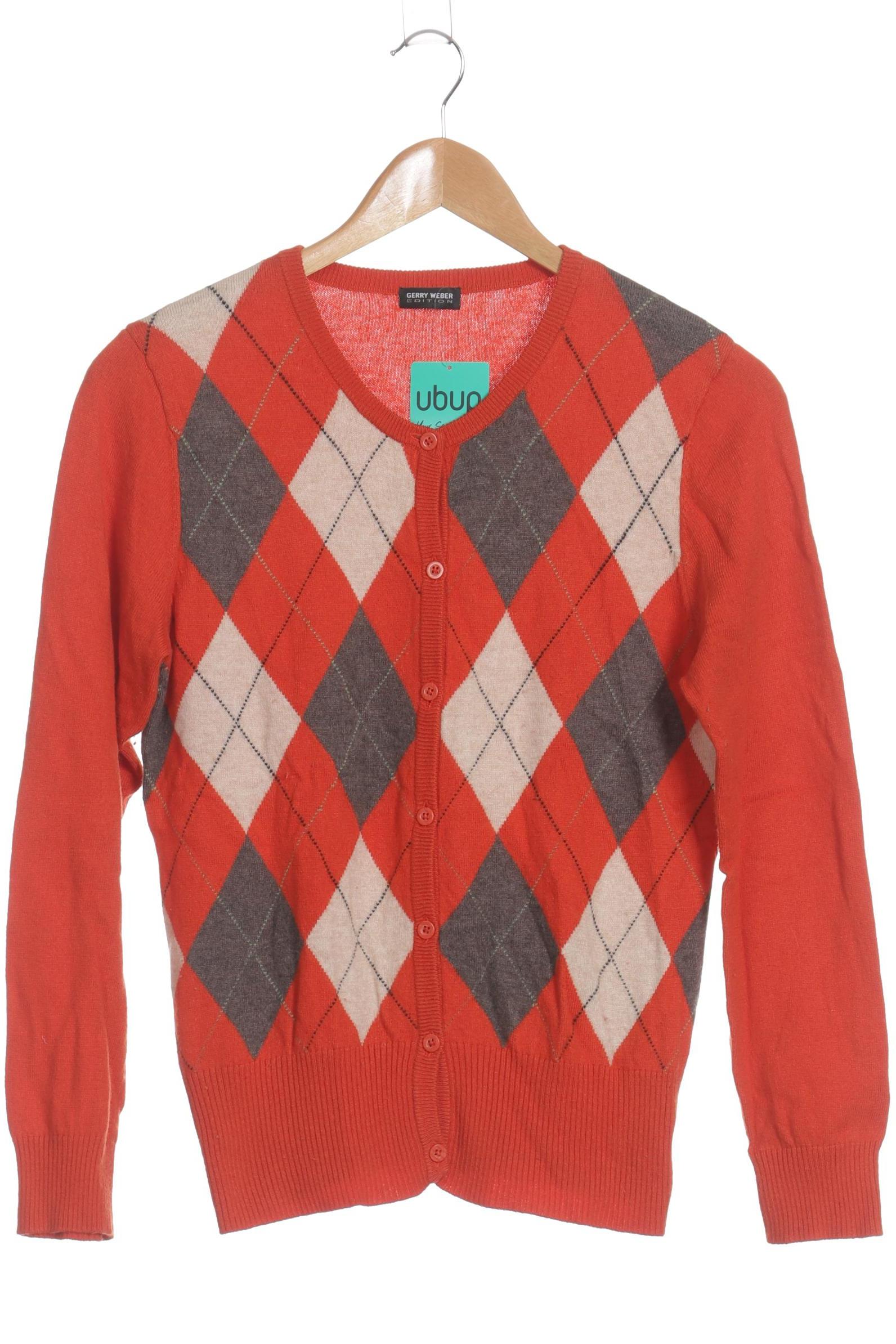 

Gerry Weber Damen Strickjacke, orange, Gr. 38