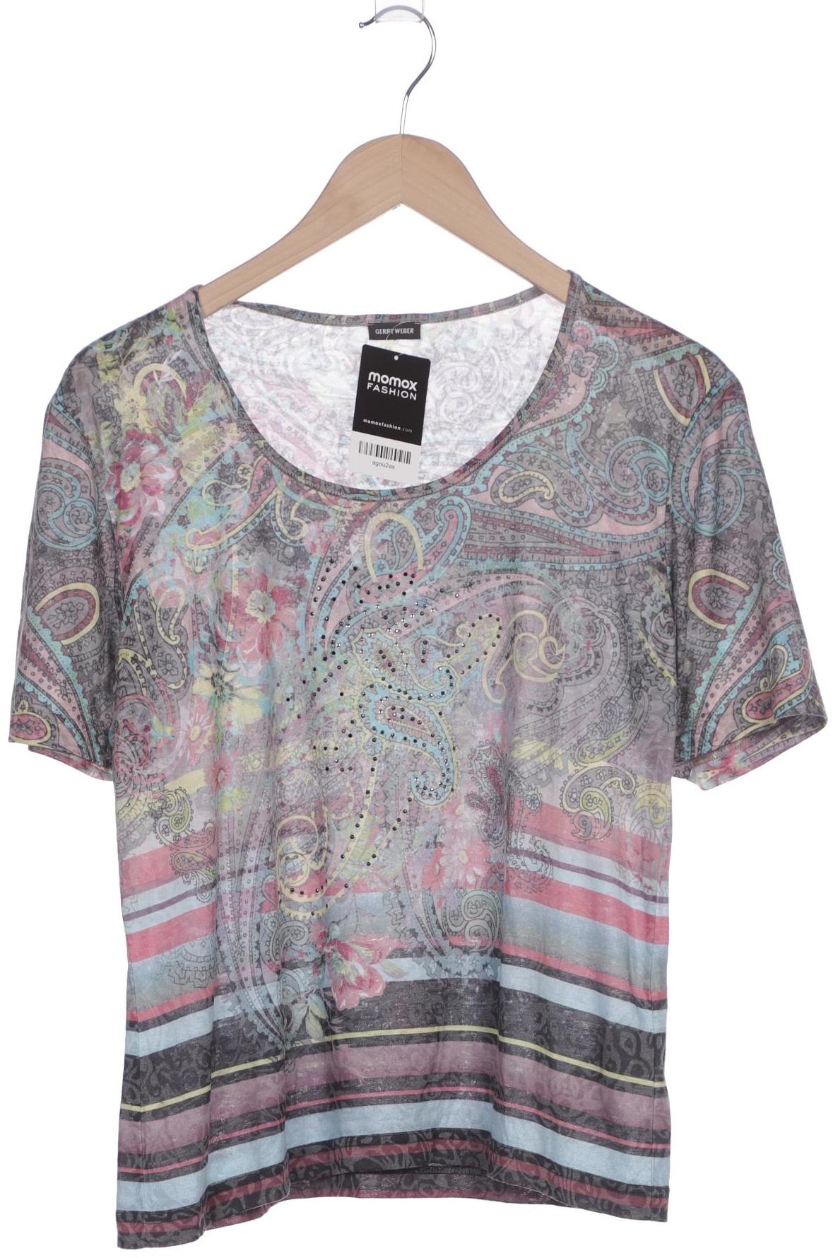 

Gerry Weber Damen T-Shirt, mehrfarbig, Gr. 42