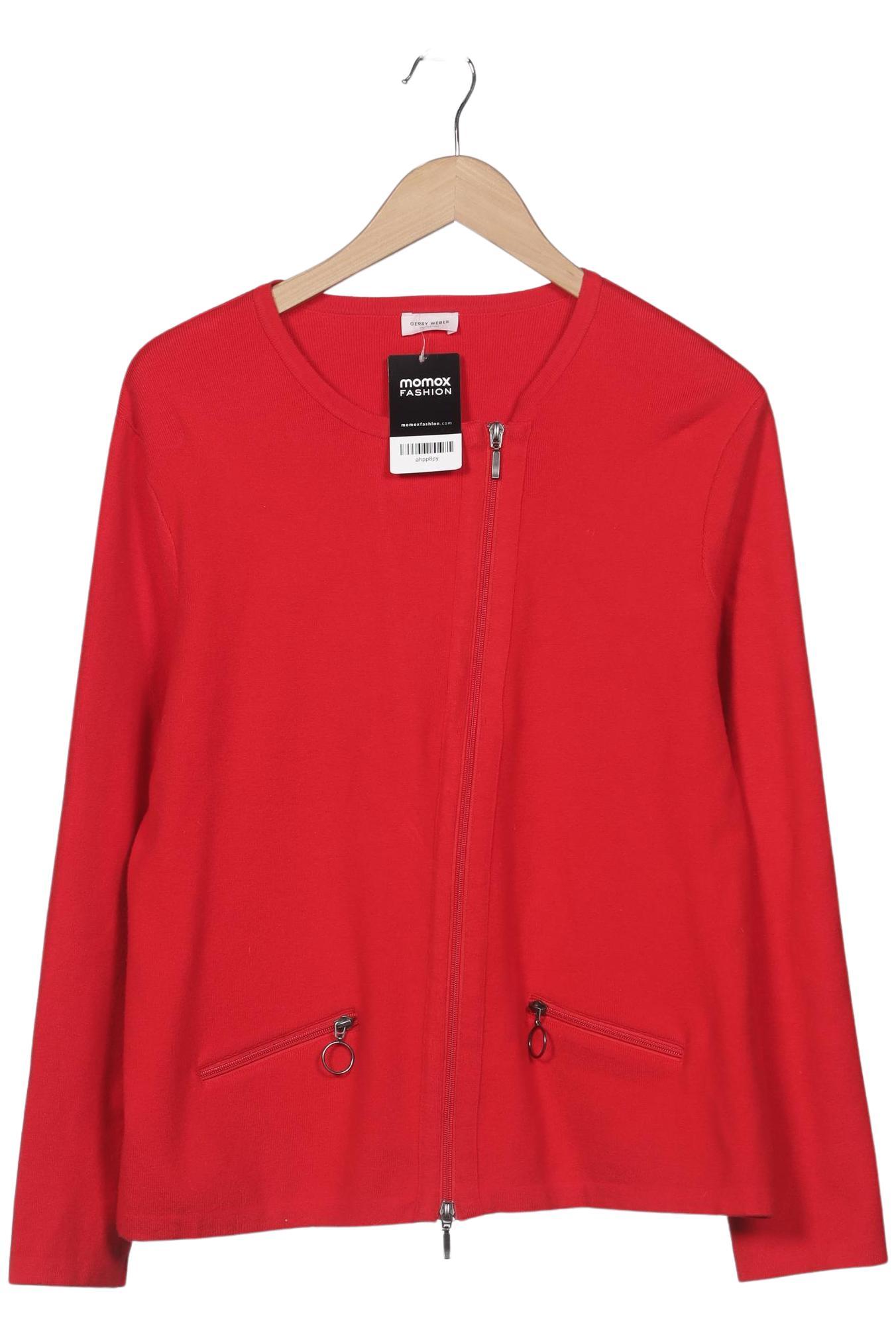 

Gerry Weber Damen Strickjacke, rot, Gr. 48
