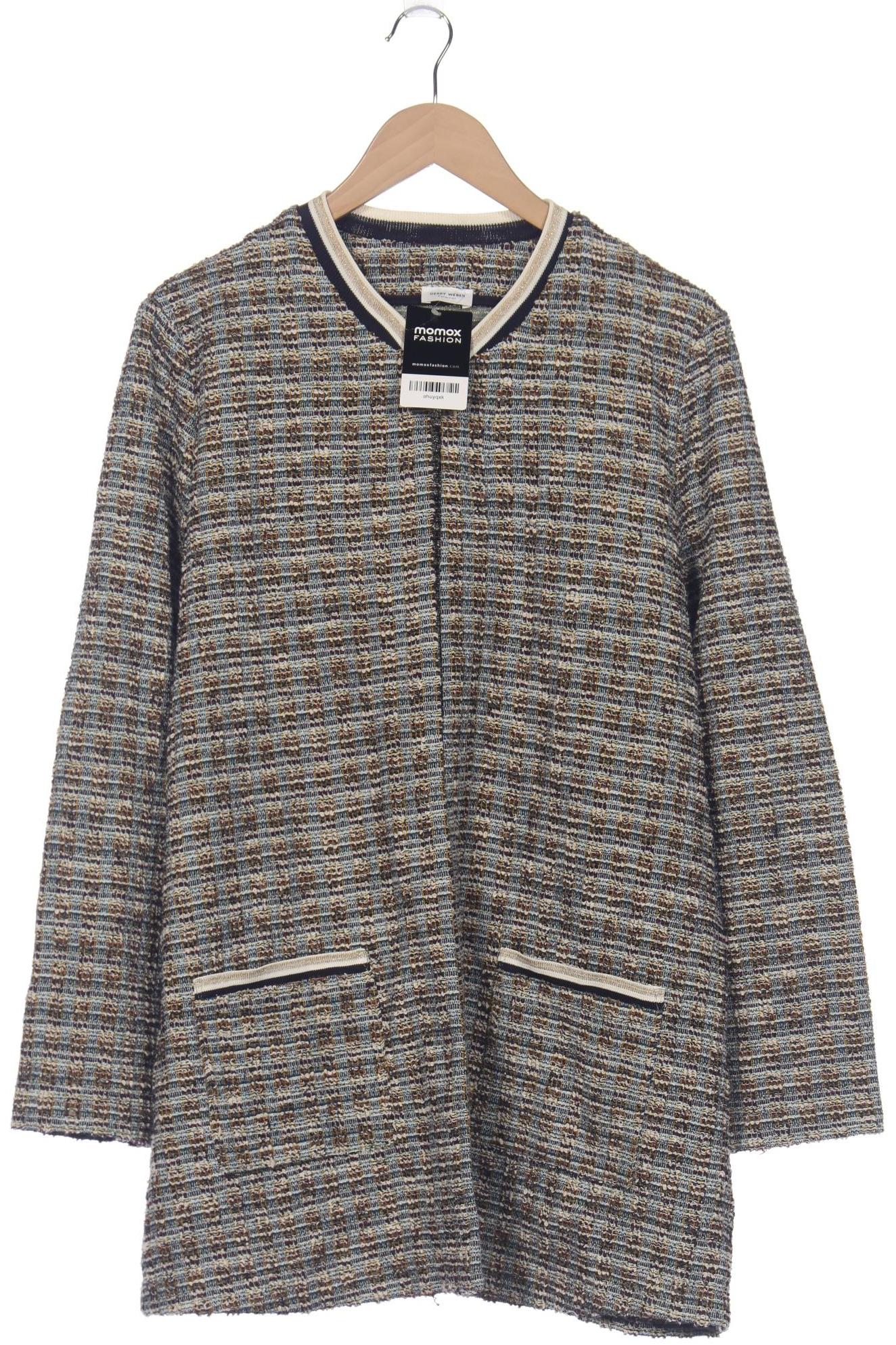

Gerry Weber Damen Strickjacke, blau, Gr. 48
