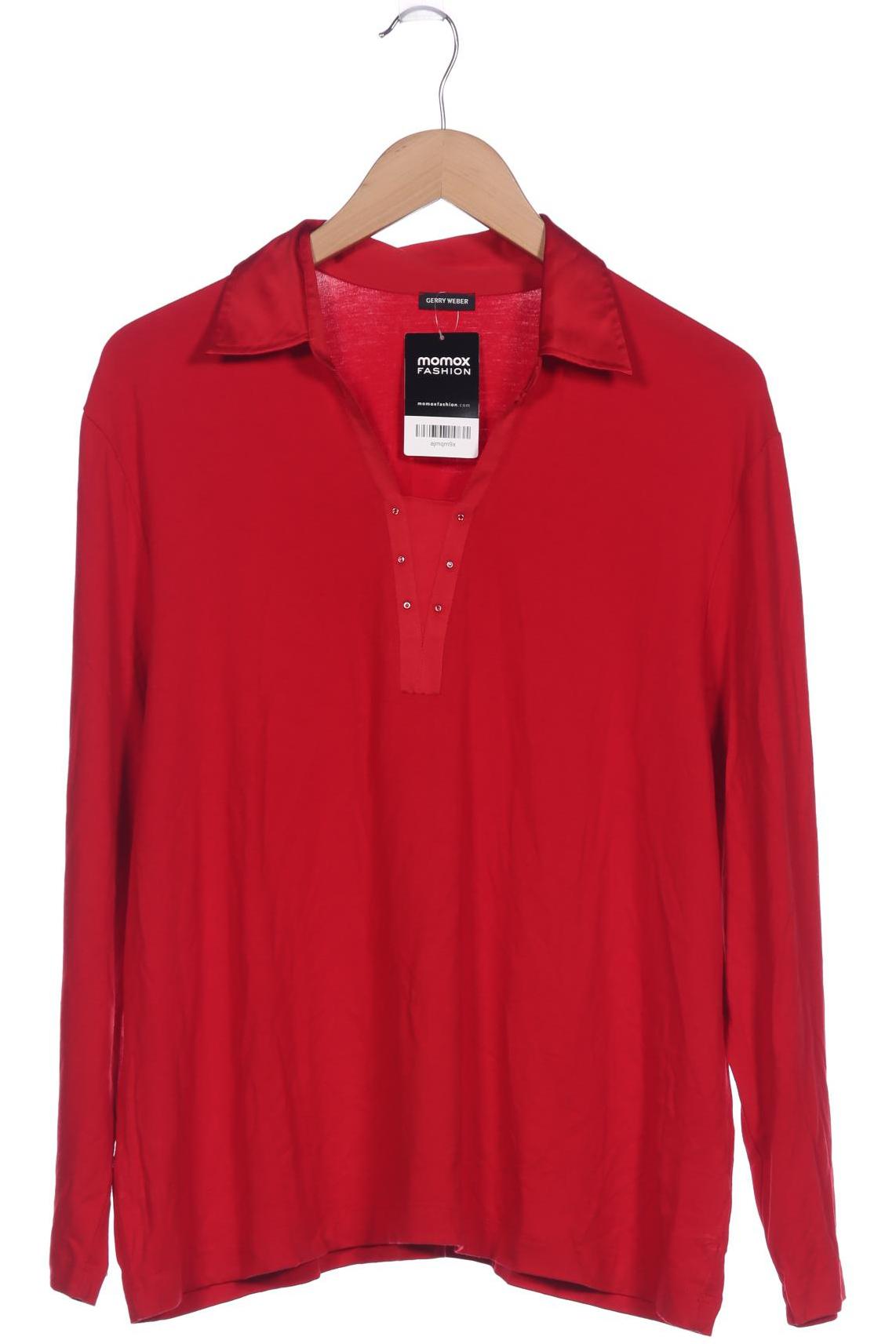 

Gerry Weber Damen Langarmshirt, rot, Gr. 48