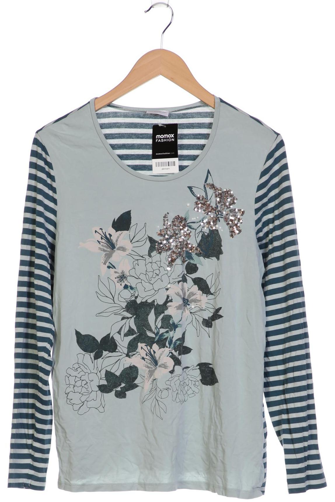 

Gerry Weber Damen Langarmshirt, türkis, Gr. 44