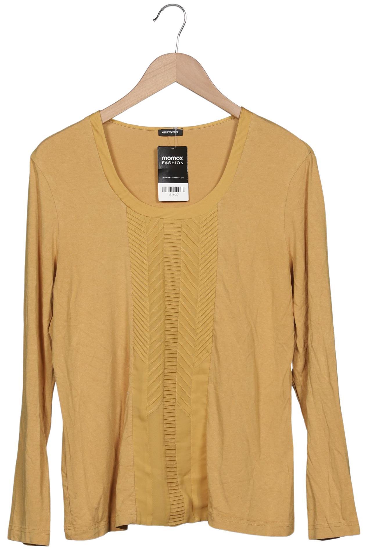 

Gerry Weber Damen Langarmshirt, gelb, Gr. 44