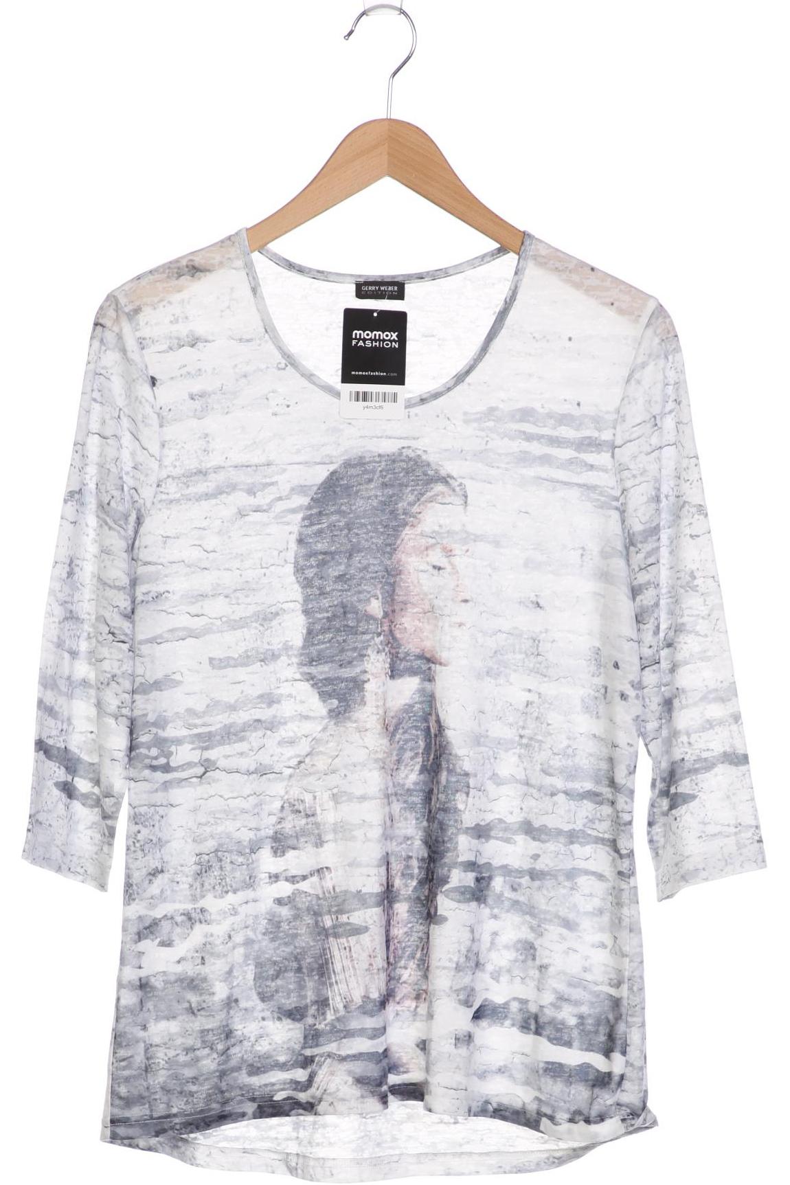 

Gerry Weber Damen Langarmshirt, grau, Gr. 44