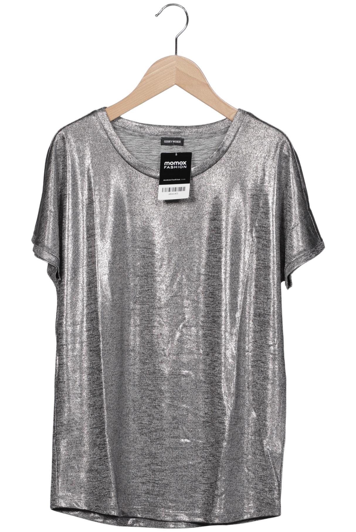 

Gerry Weber Damen T-Shirt, silber, Gr. 36