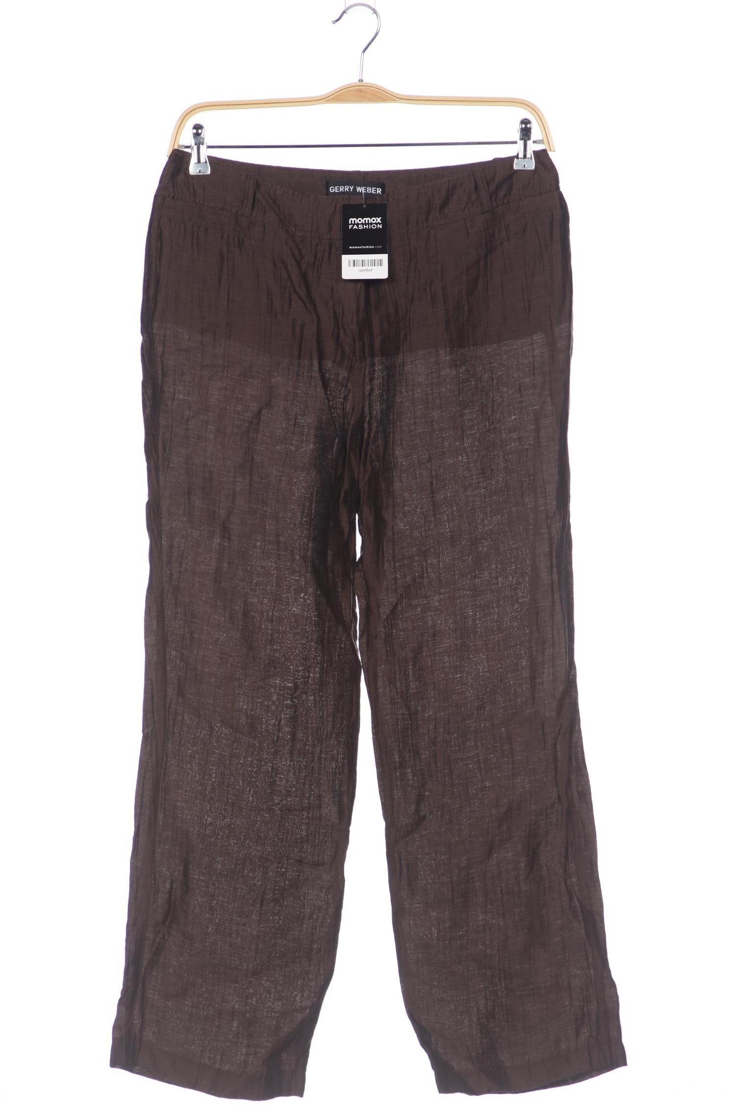 

Gerry Weber Damen Stoffhose, braun, Gr. 42