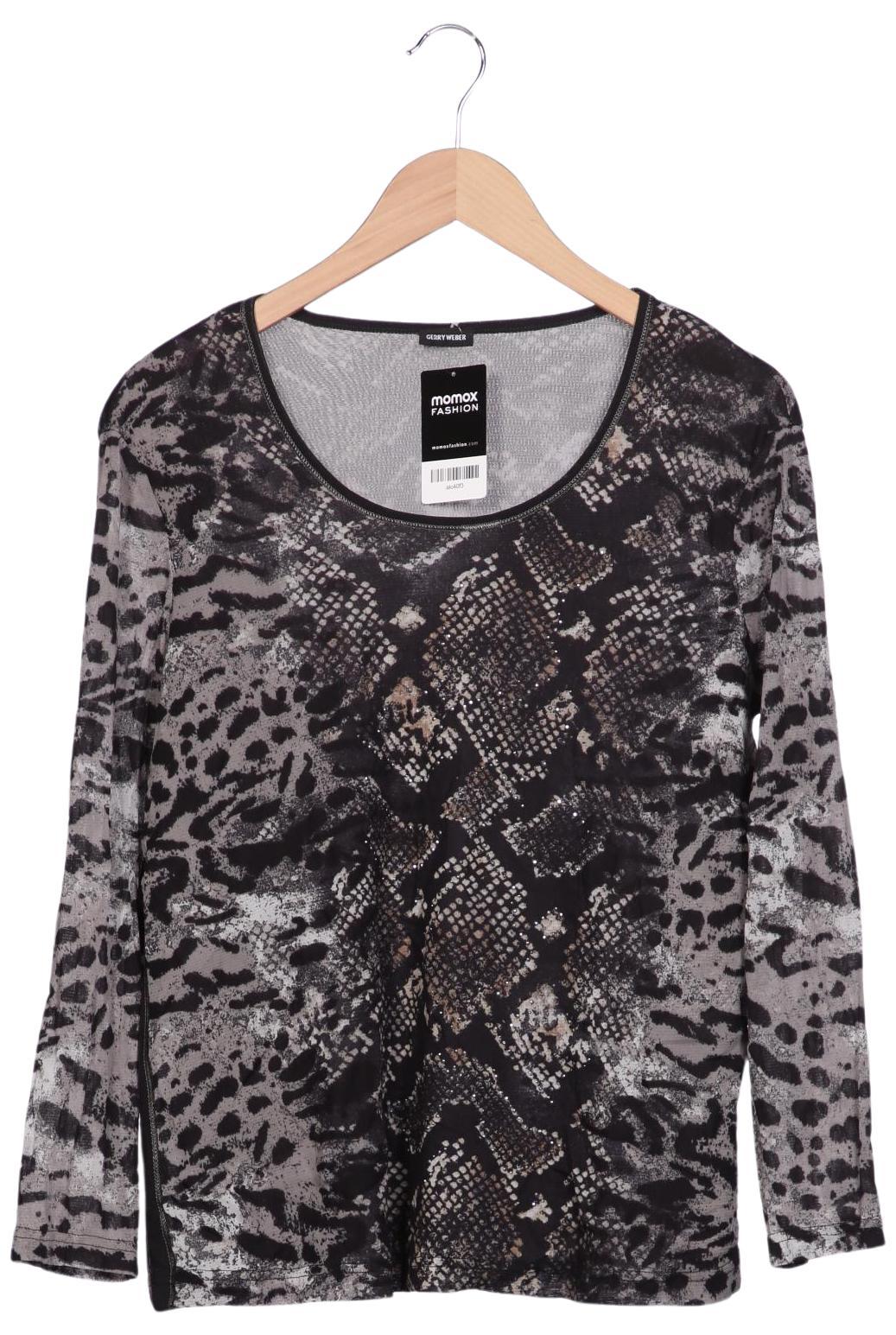 

Gerry Weber Damen Langarmshirt, grau, Gr. 46