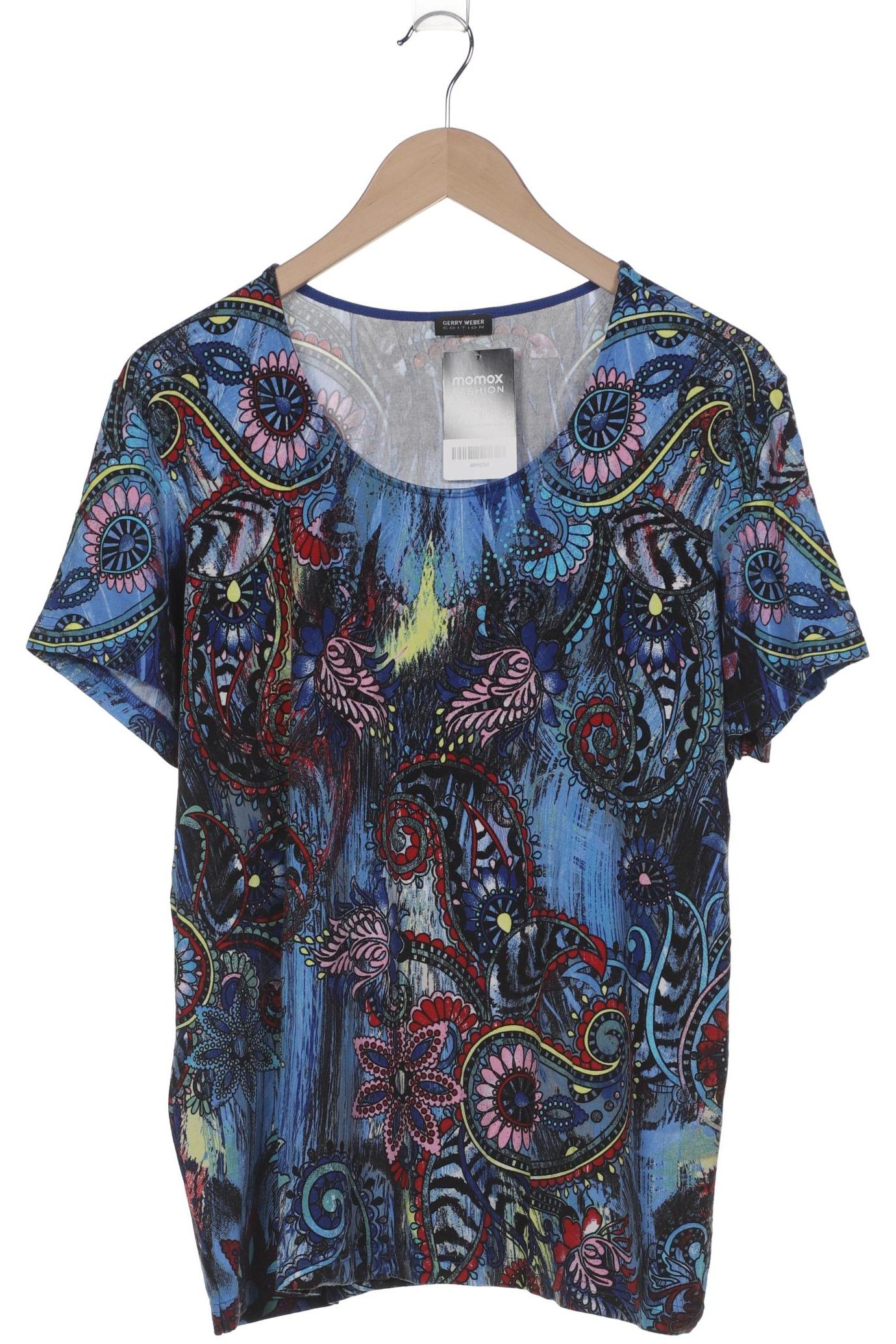 

Gerry Weber Damen T-Shirt, blau, Gr. 46