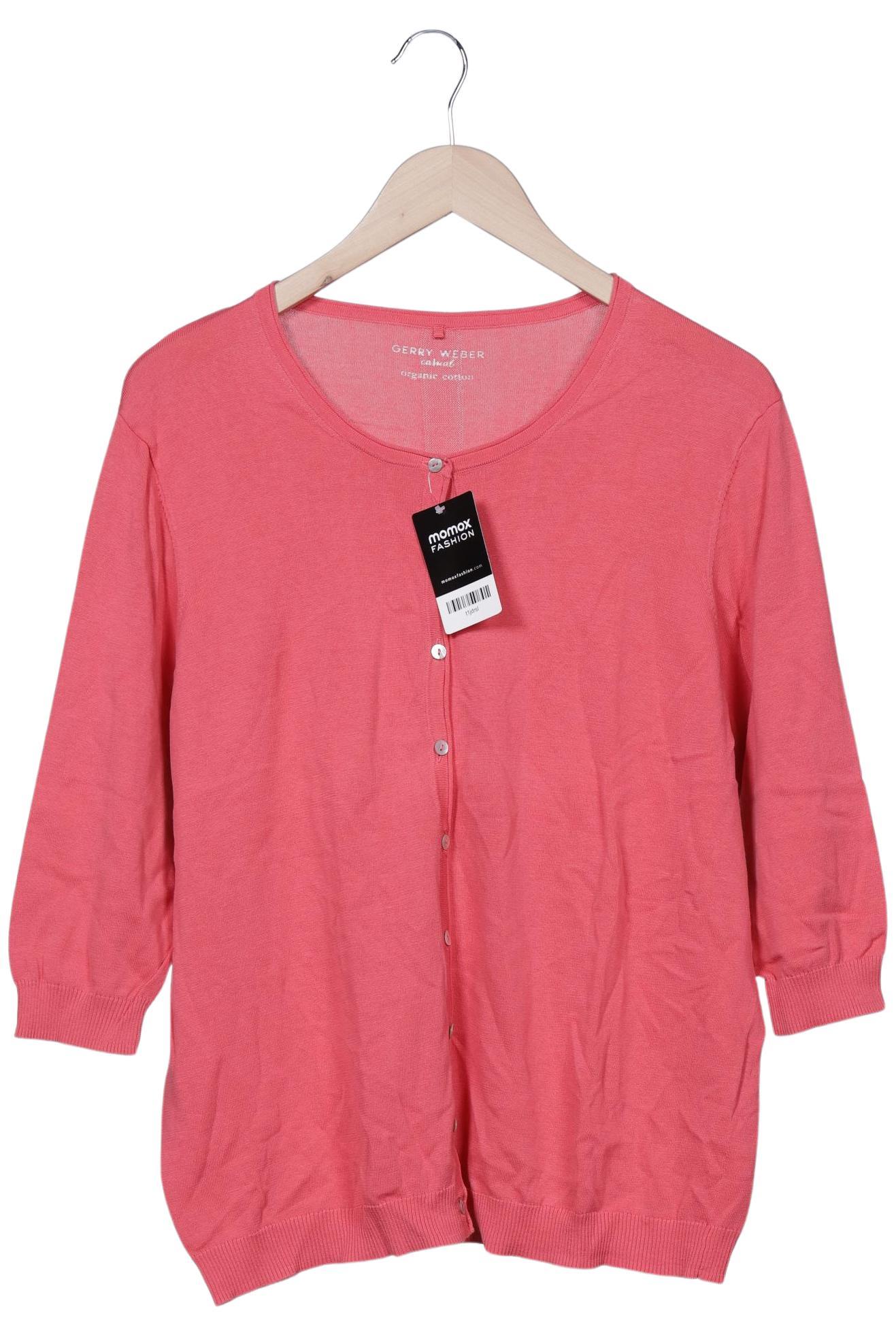 

Gerry Weber Damen Strickjacke, pink, Gr. 48
