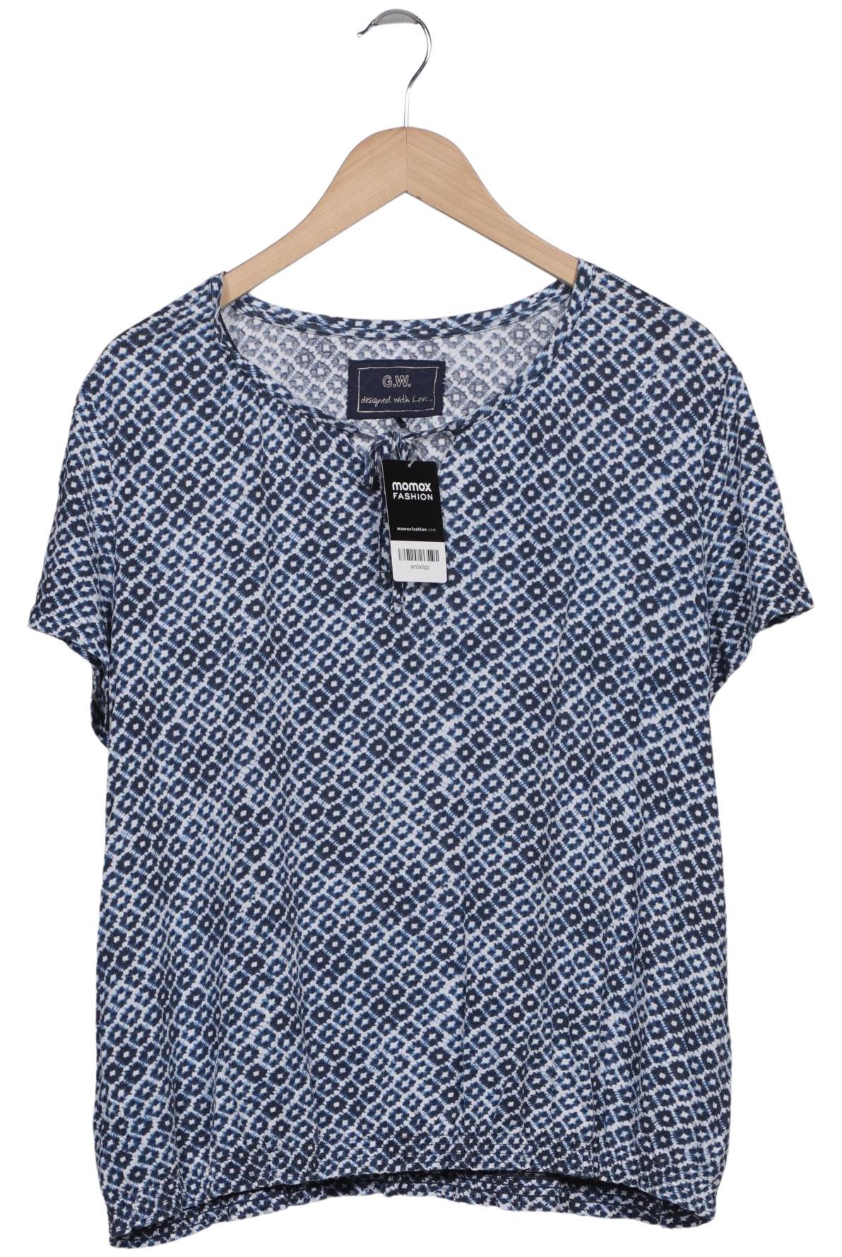 

Gerry Weber Damen T-Shirt, blau, Gr. 48