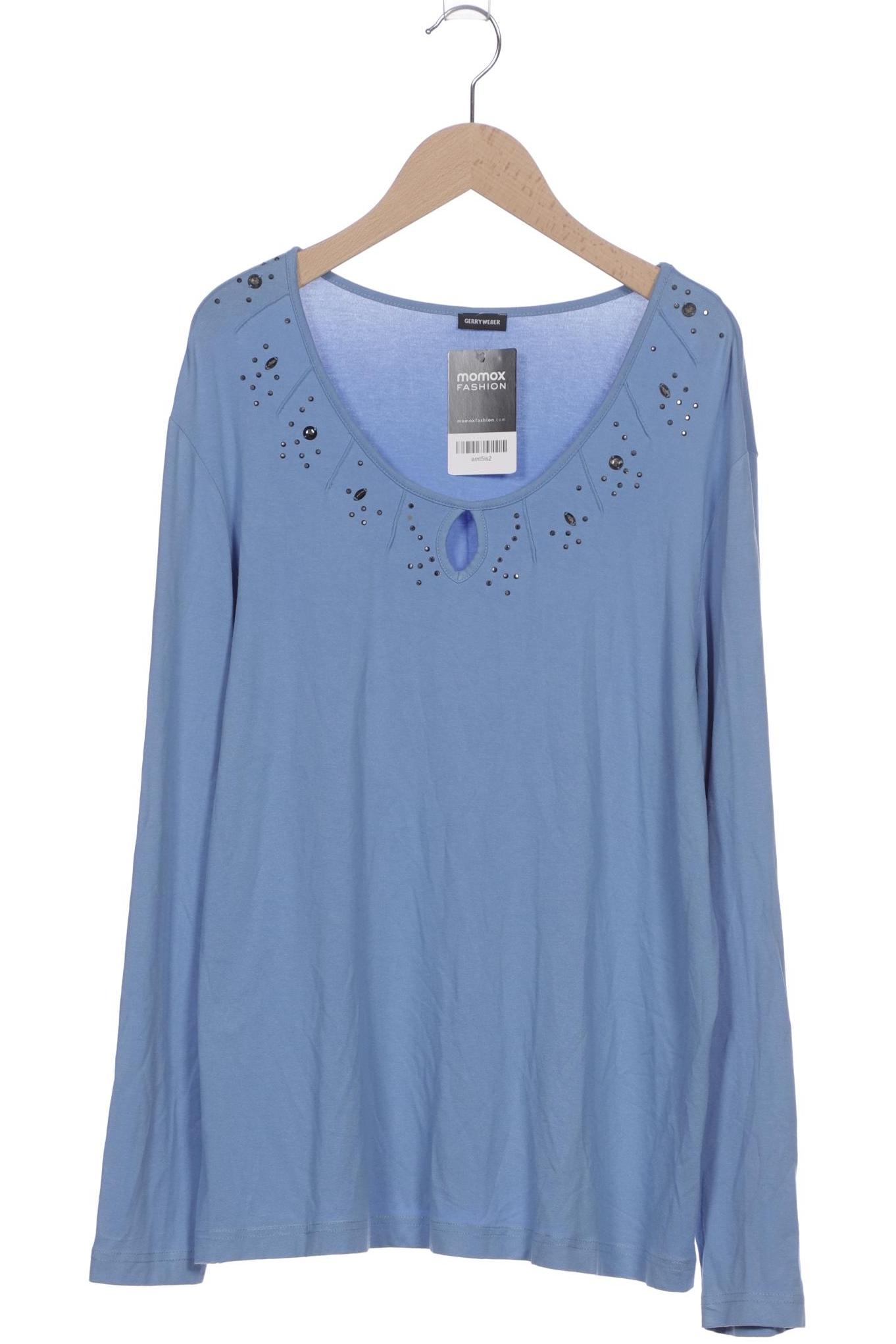 

Gerry Weber Damen Langarmshirt, blau, Gr. 44