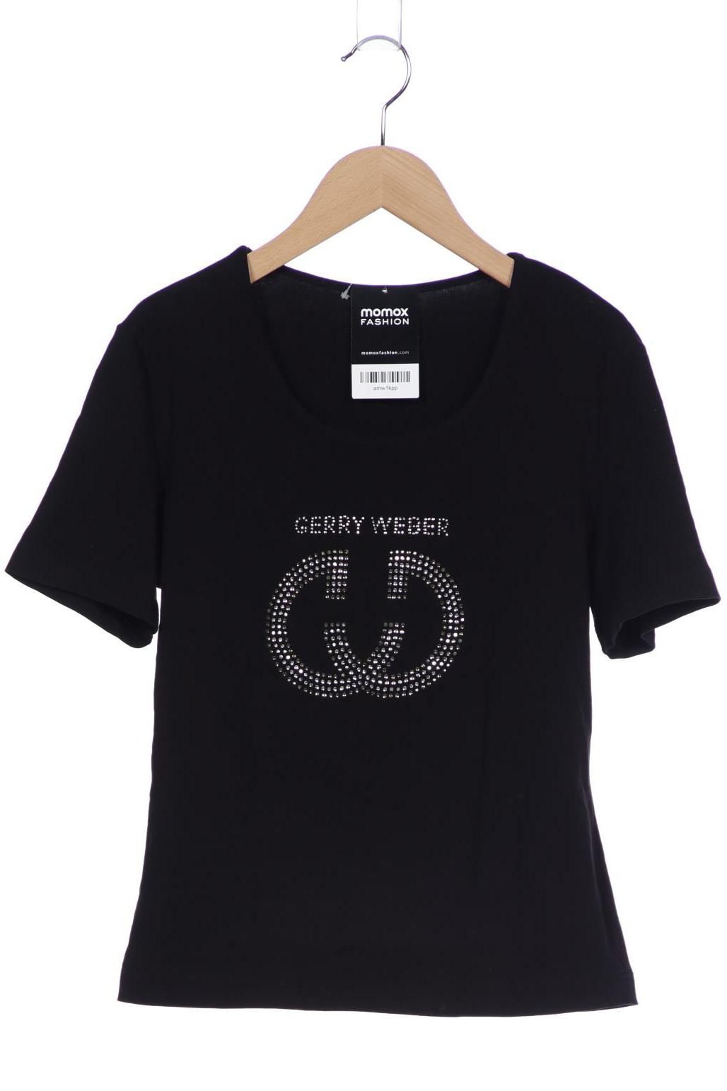

Gerry Weber Damen T-Shirt, schwarz, Gr. 38