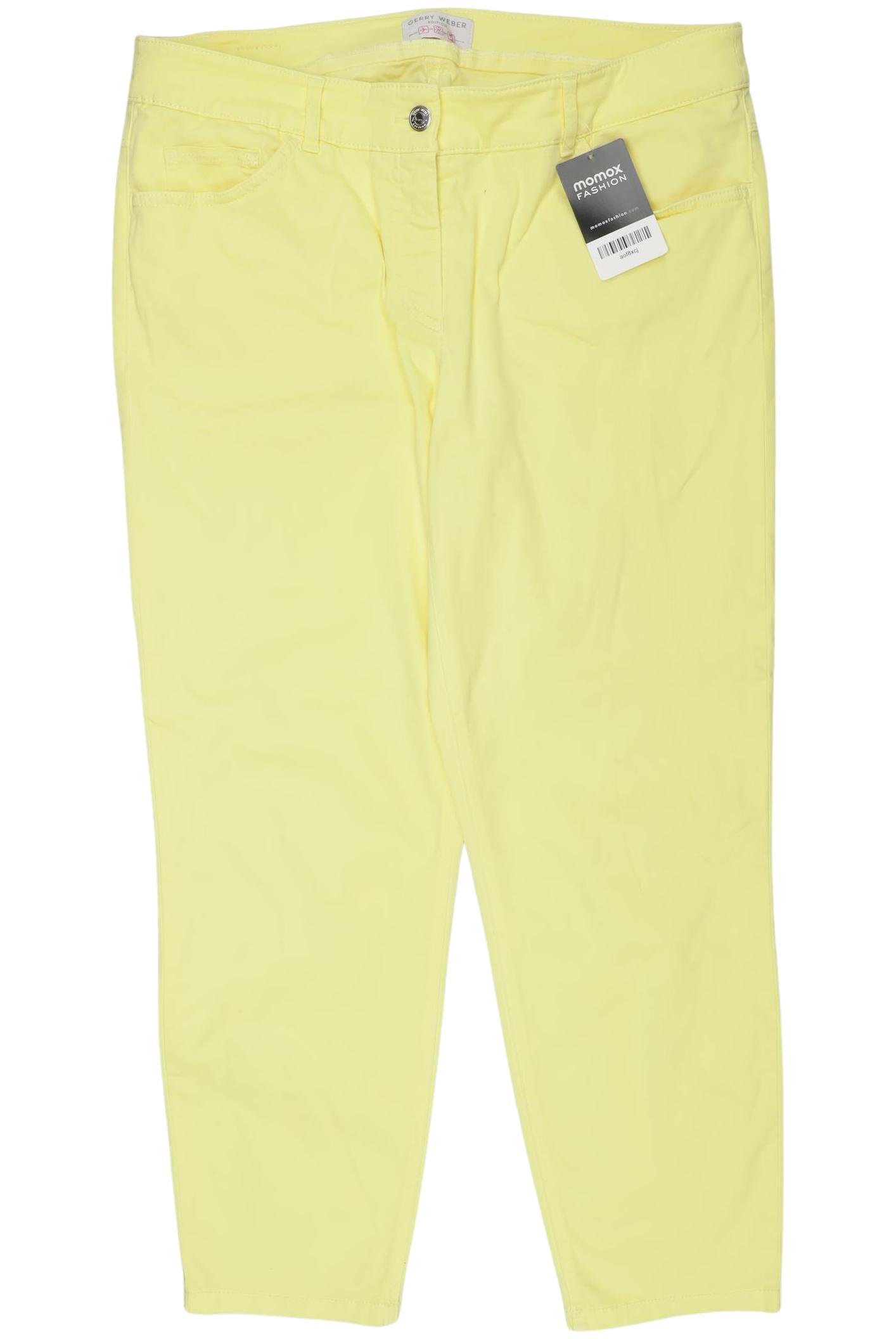 

Gerry Weber Damen Stoffhose, gelb, Gr. 44