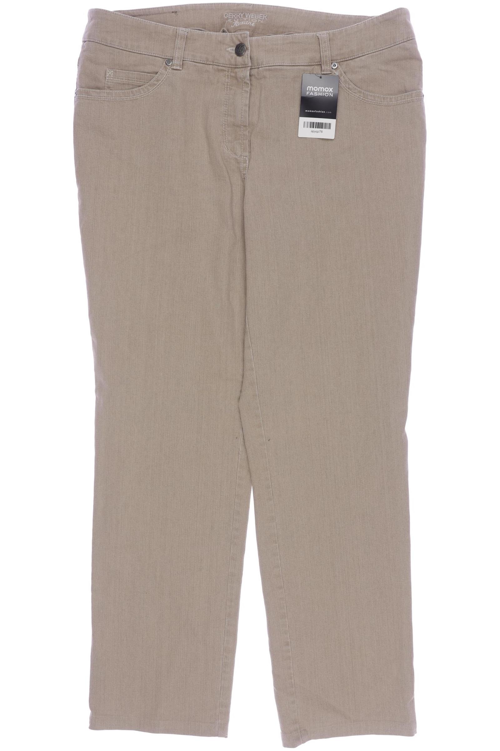 

Gerry Weber Damen Jeans, beige, Gr. 44