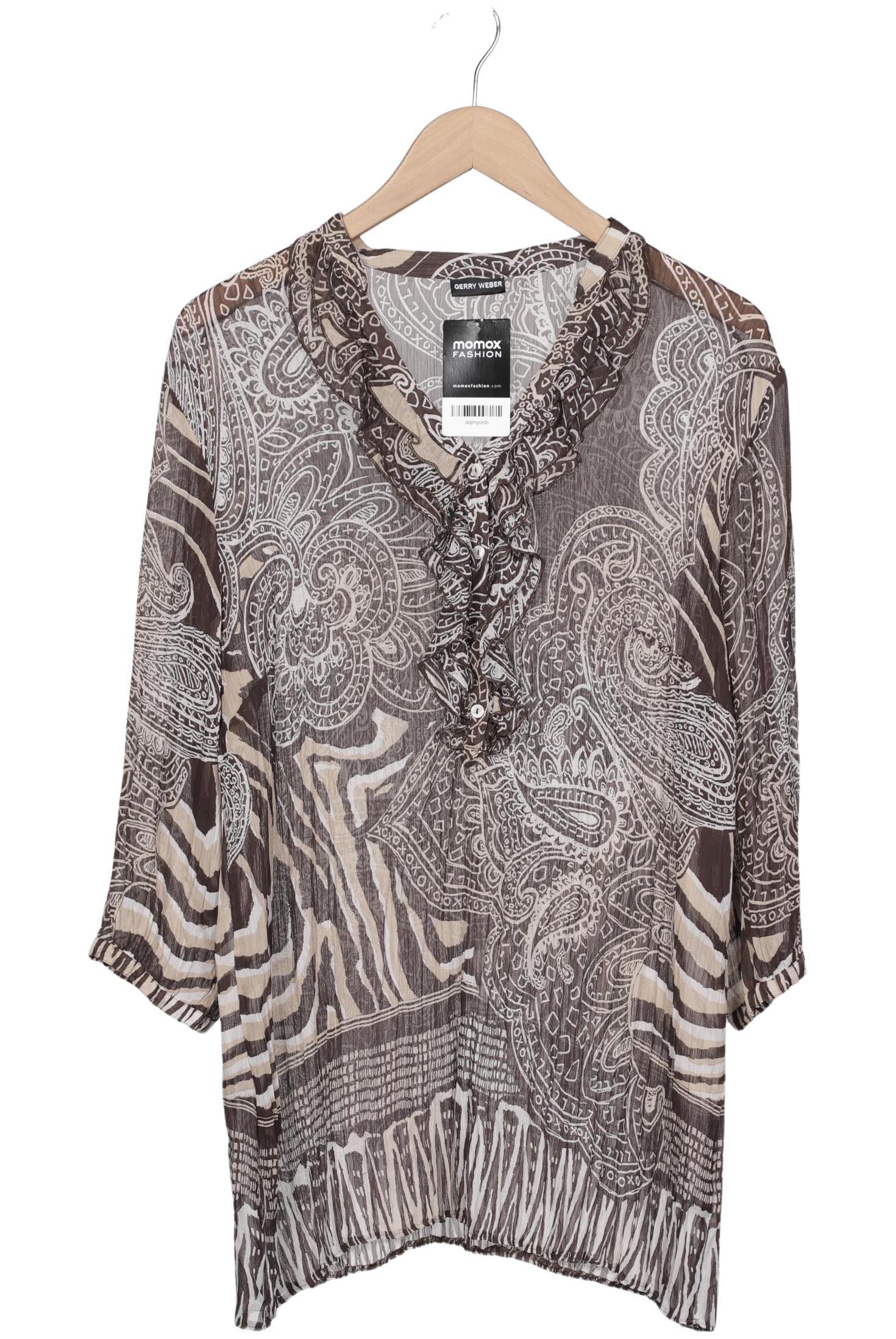 

Gerry Weber Damen Bluse, braun, Gr. 42