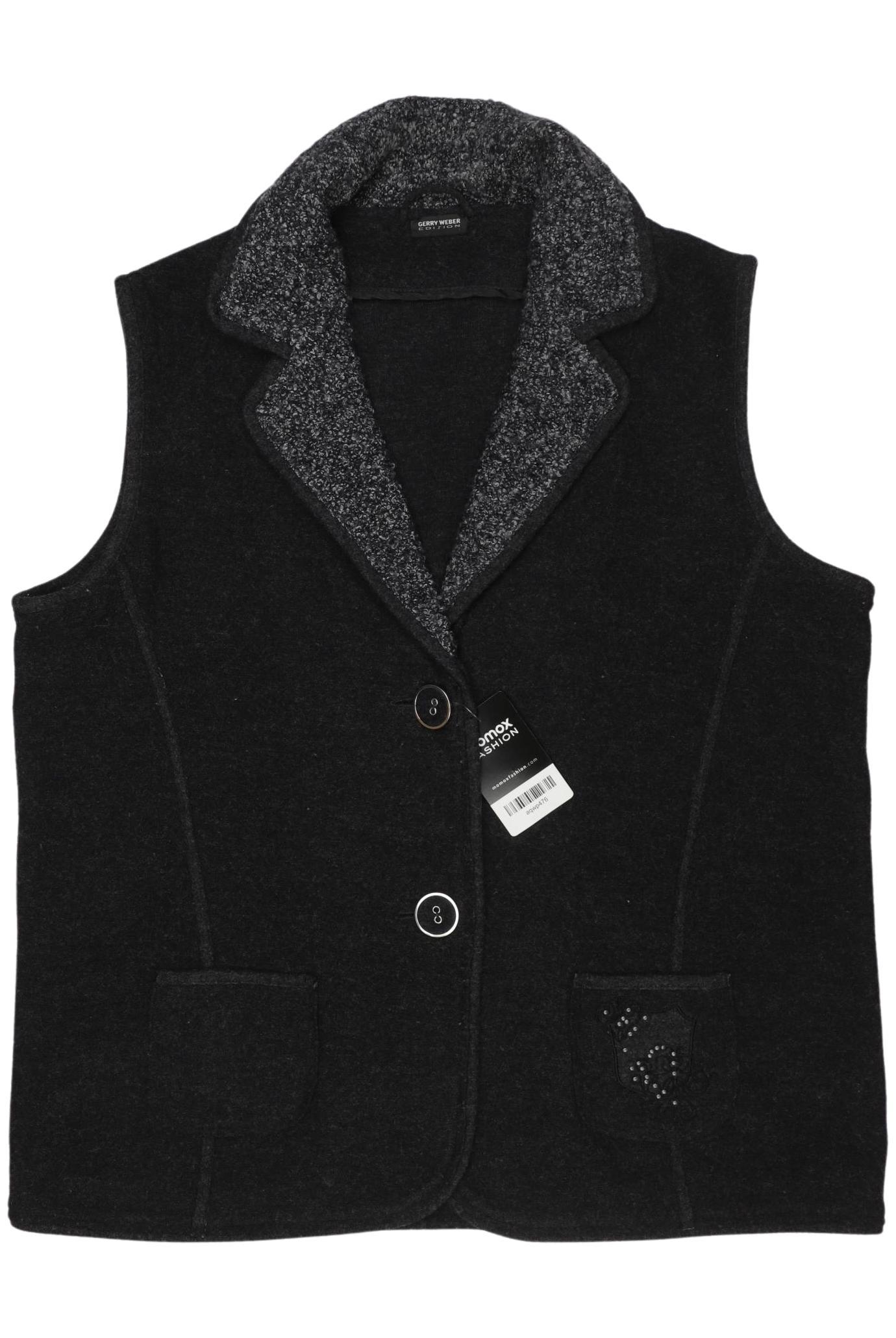 

Gerry Weber Damen Weste, schwarz, Gr. 46