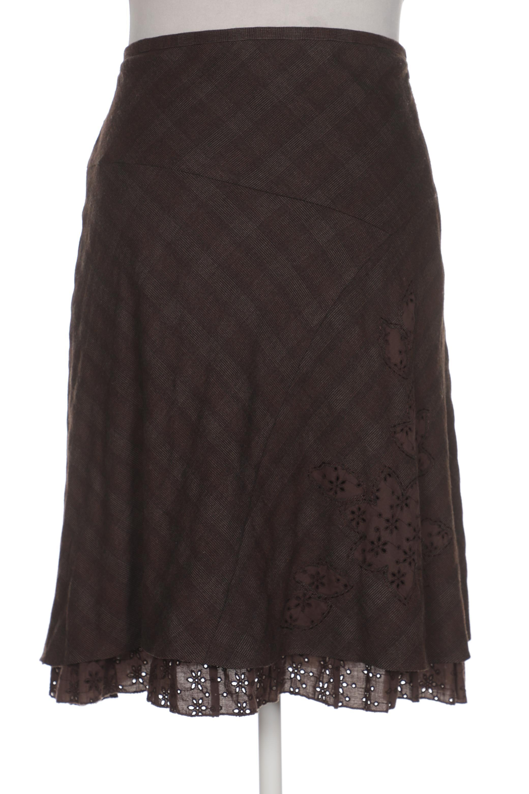 

Gerry Weber Damen Rock, braun, Gr. 42