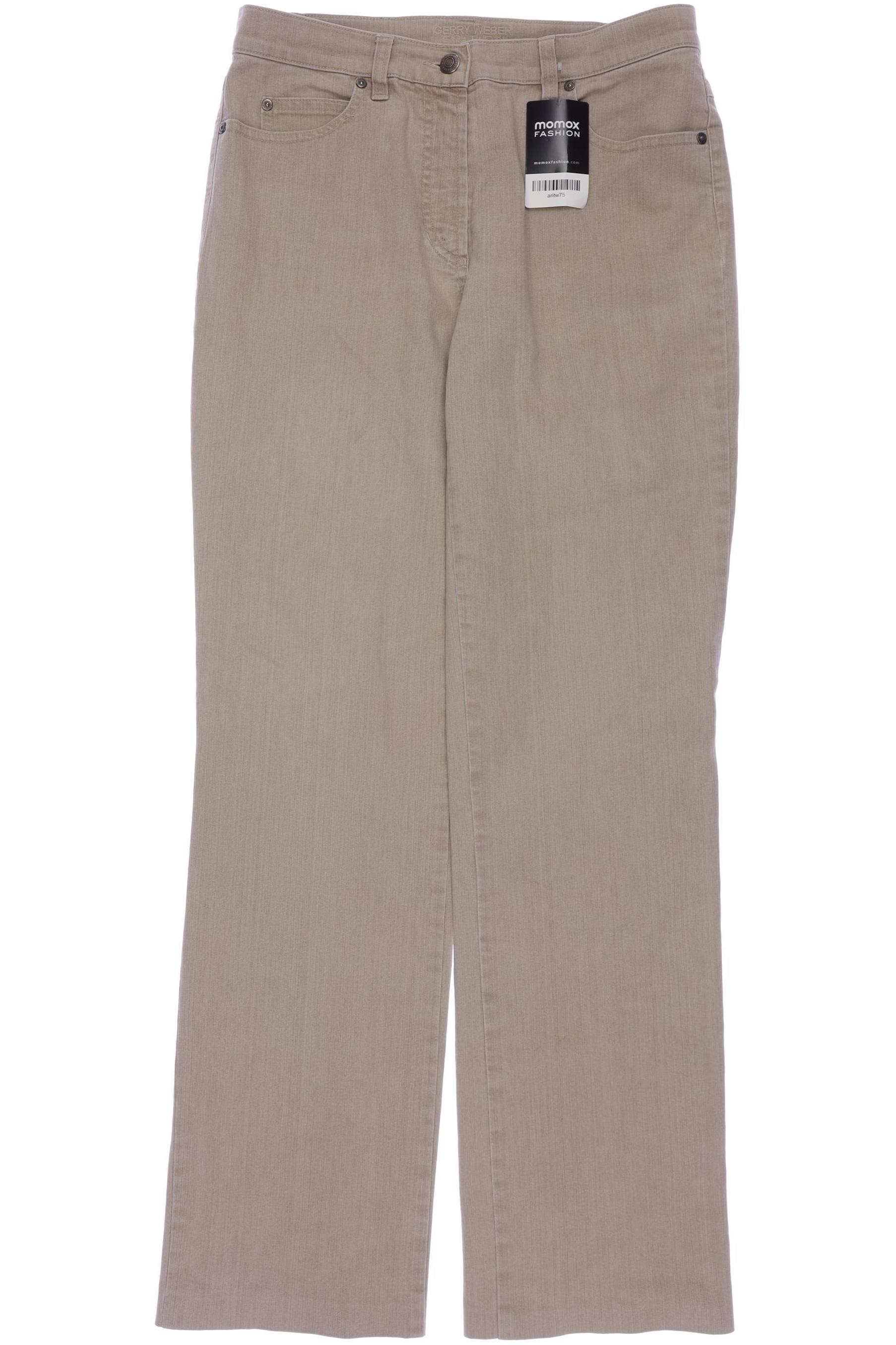 

Gerry Weber Damen Jeans, beige, Gr. 38