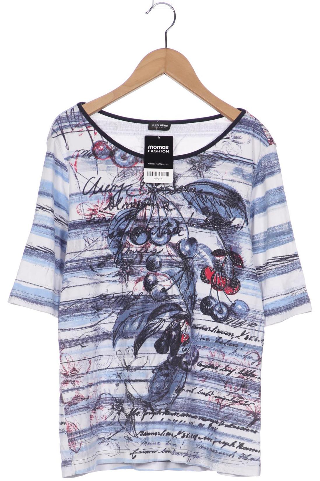 

Gerry Weber Damen T-Shirt, blau, Gr. 42