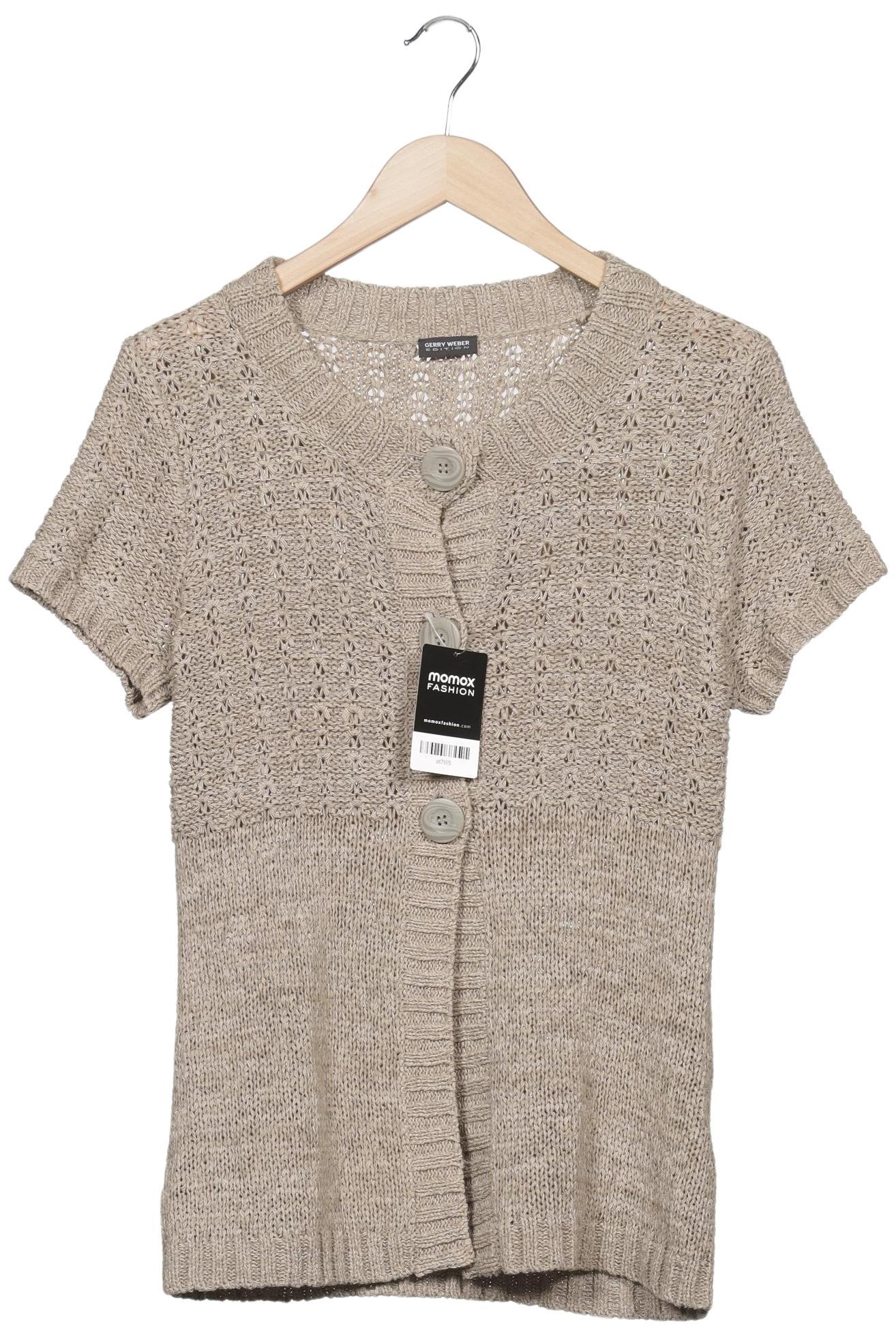 

Gerry Weber Damen Strickjacke, beige, Gr. 38