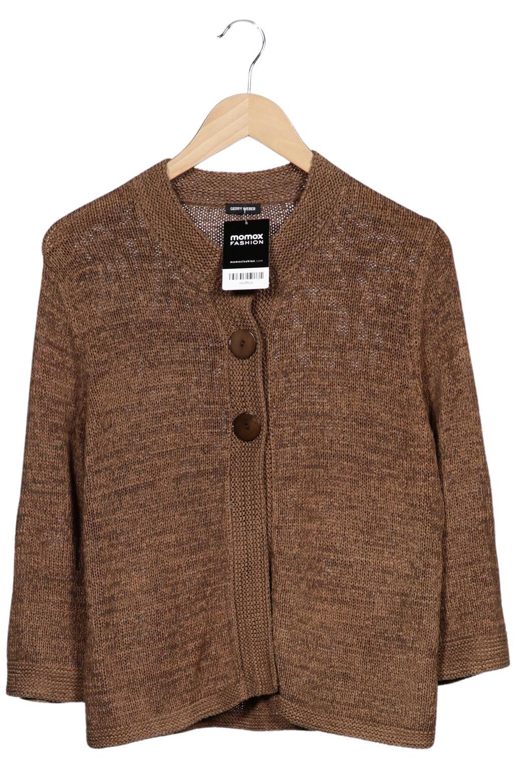

Gerry Weber Damen Strickjacke, braun, Gr. 40