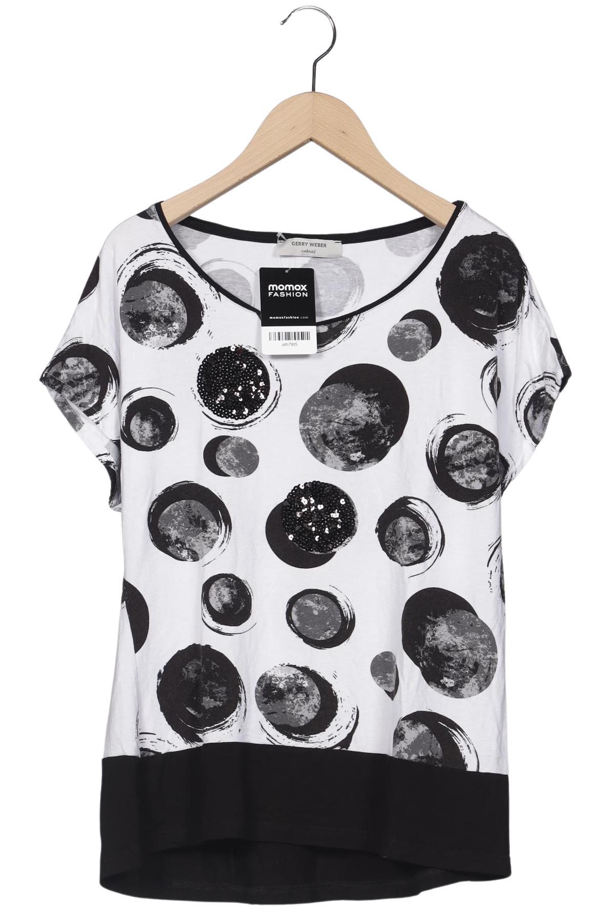

Gerry Weber Damen T-Shirt, weiß, Gr. 38