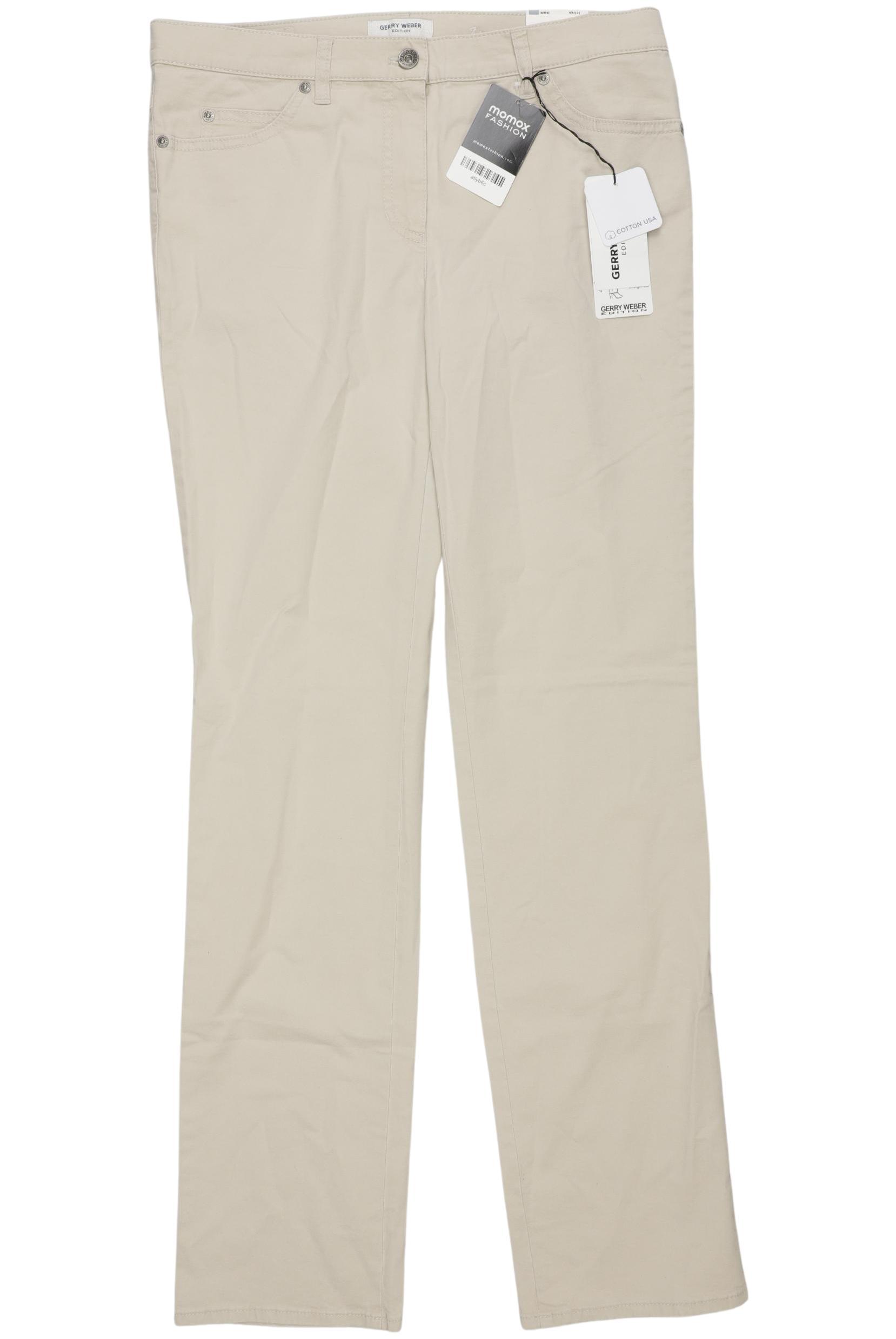 

Gerry Weber Damen Jeans, beige, Gr. 38