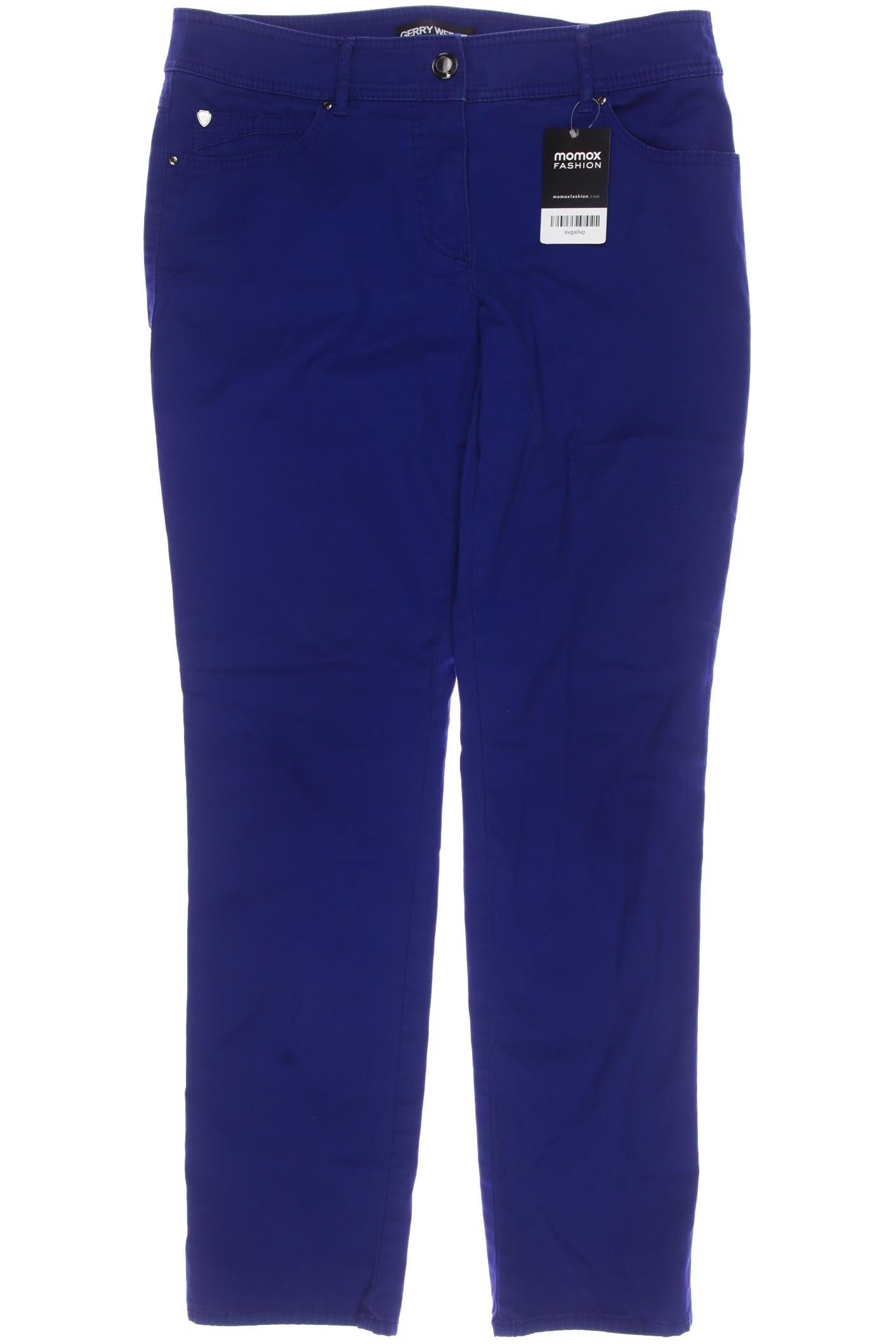 

Gerry Weber Damen Stoffhose, blau, Gr. 40
