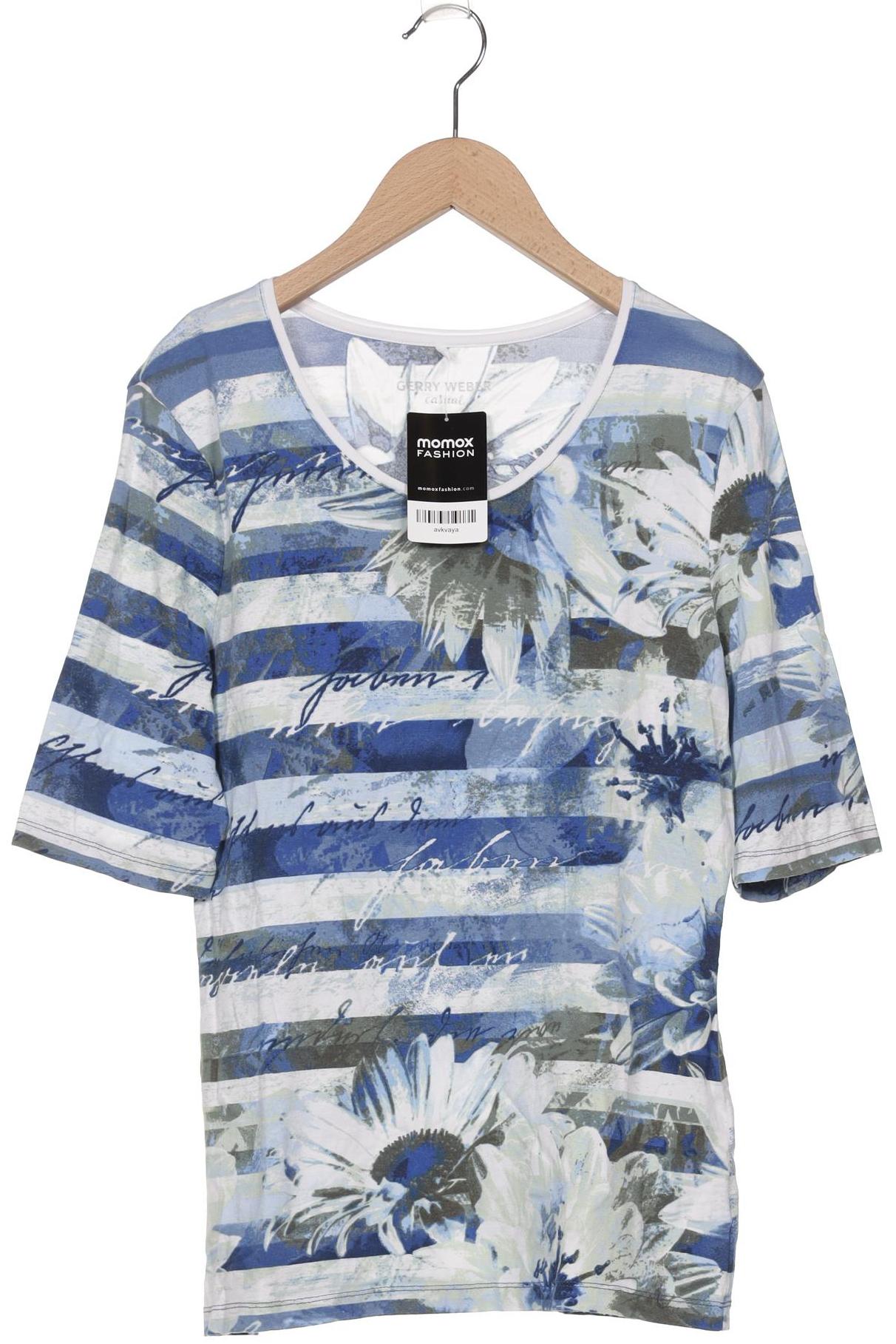 

Gerry Weber Damen T-Shirt, blau, Gr. 38