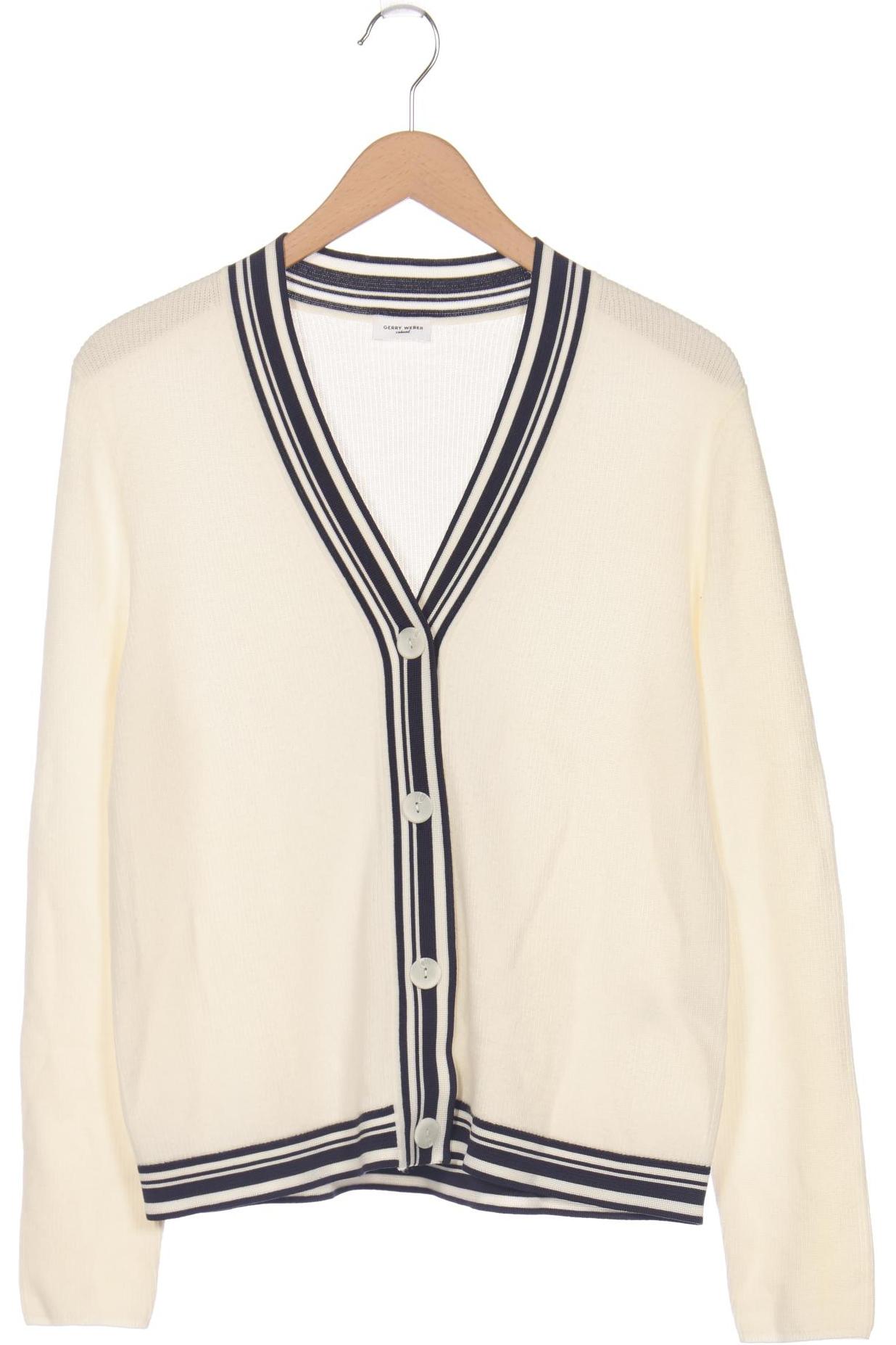 

Gerry Weber Damen Strickjacke, cremeweiß, Gr. 38