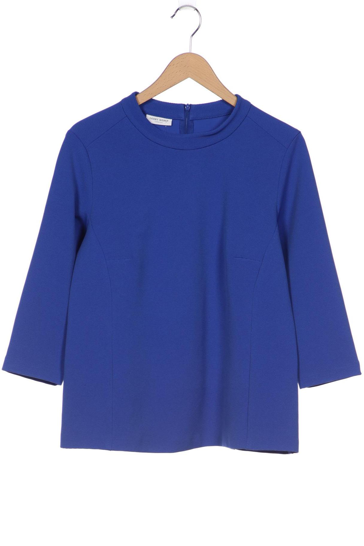 

Gerry Weber Damen Bluse, blau, Gr. 44
