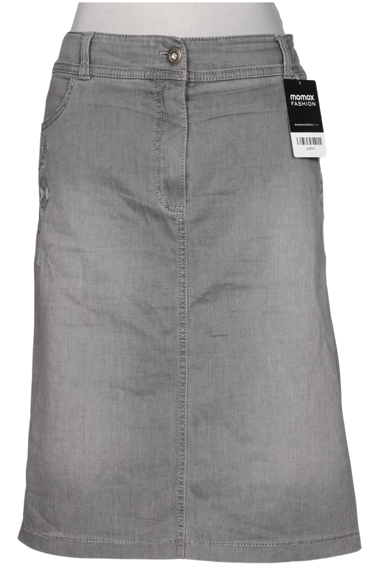 

Gerry Weber Damen Rock, grau, Gr. 44