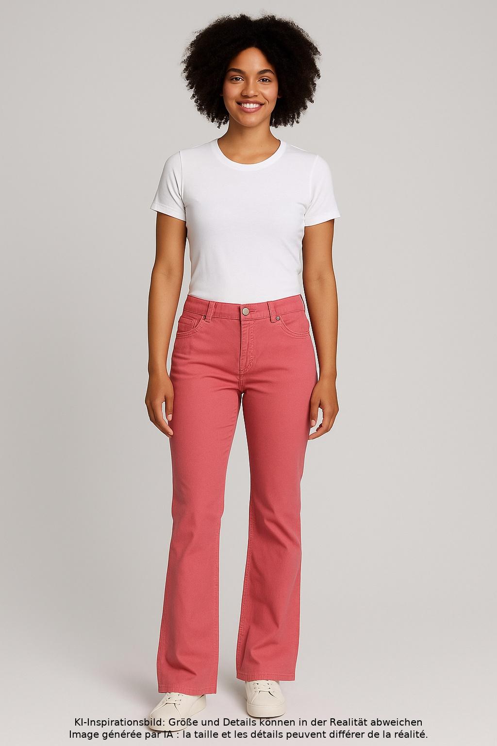 

Gerry Weber Damen Jeans, pink, Gr. 40
