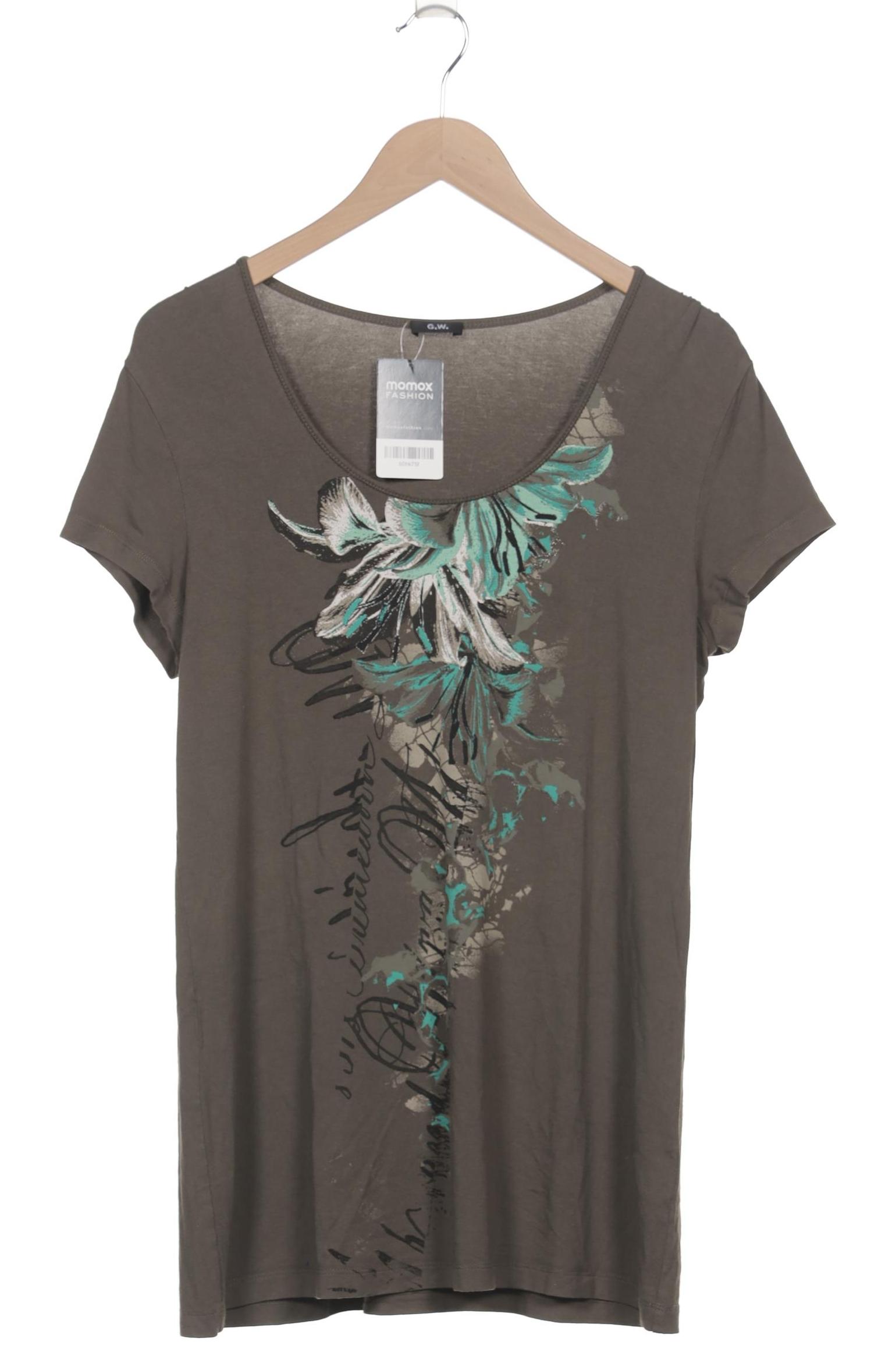 

Gerry Weber Damen T-Shirt, grün, Gr. 42