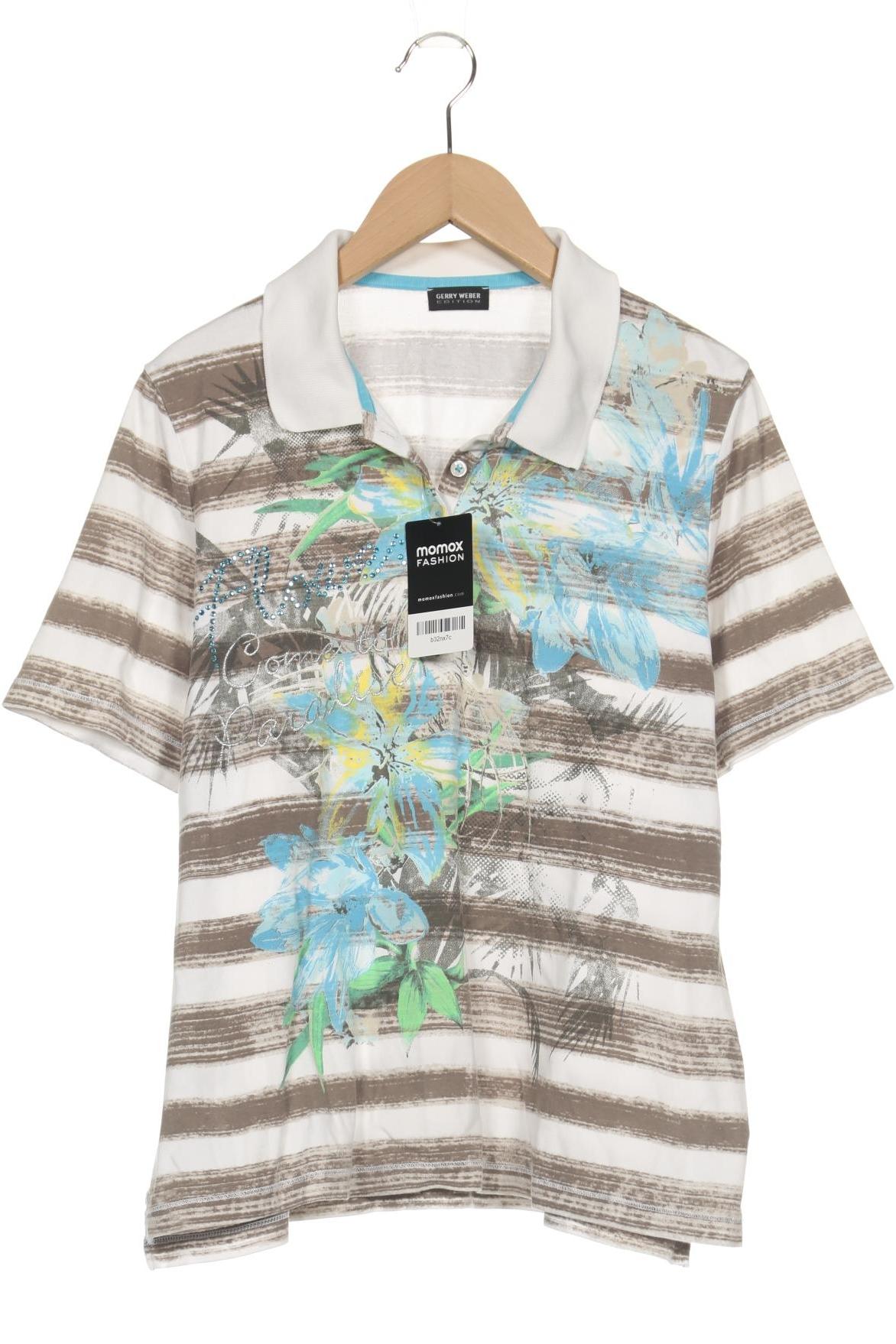 

Gerry Weber Damen Poloshirt, grau, Gr. 42