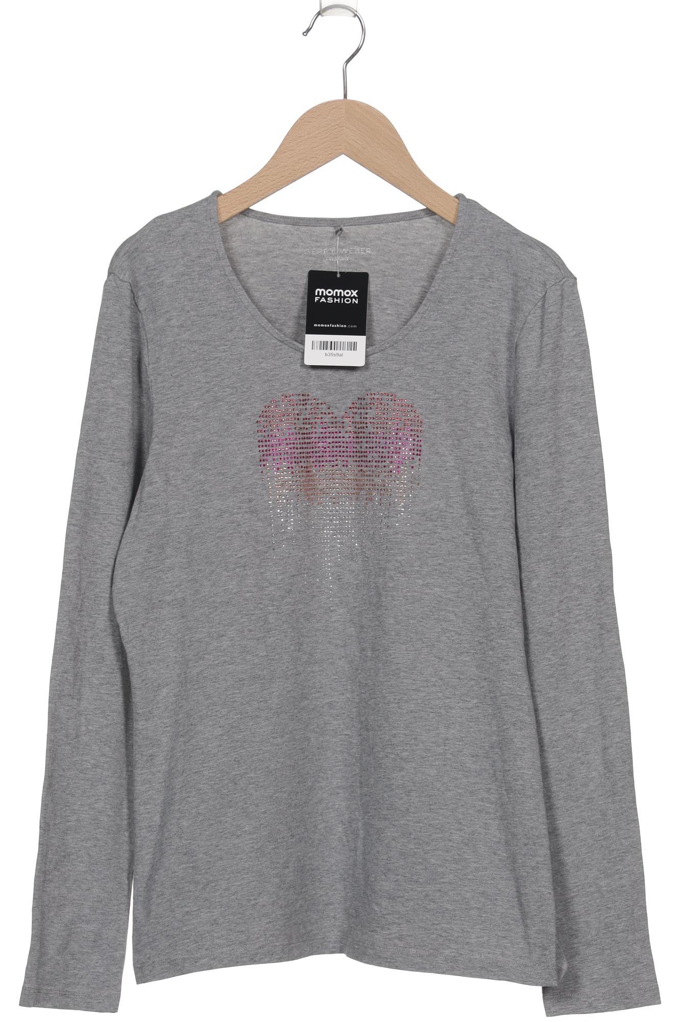

Gerry Weber Damen Langarmshirt, grau, Gr. 38