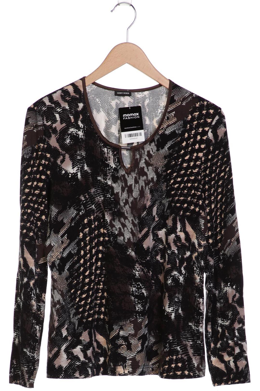 

Gerry Weber Damen Langarmshirt, schwarz, Gr. 42