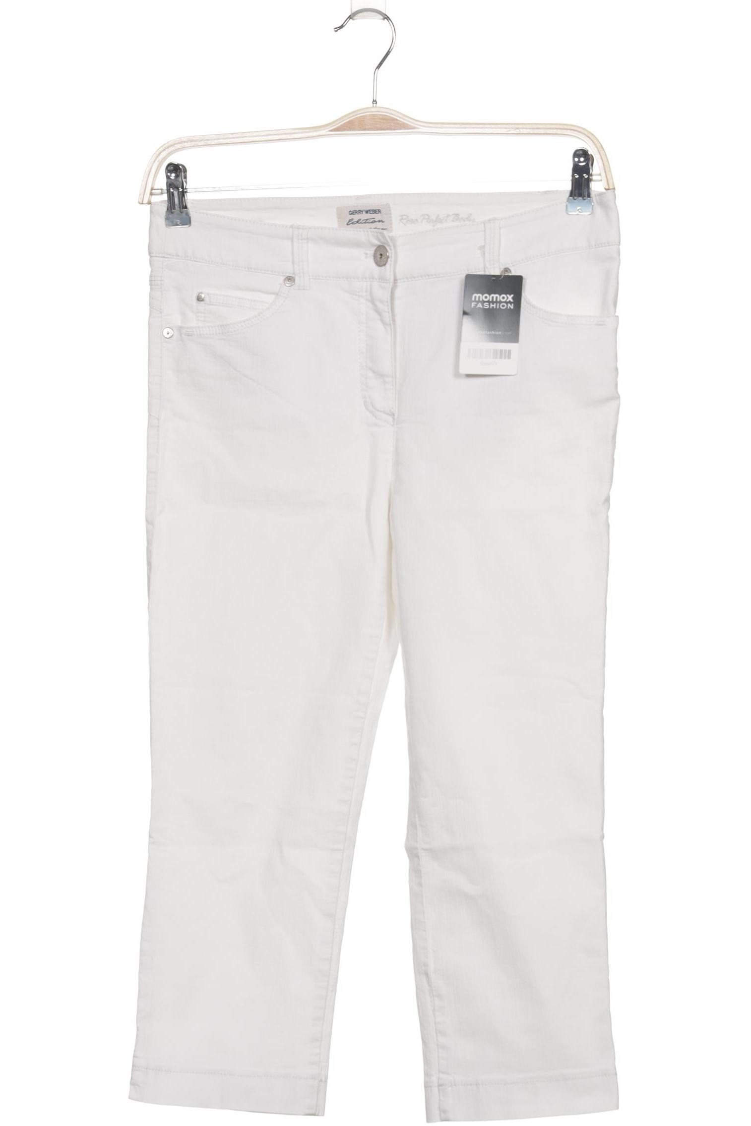 

Gerry Weber Damen Jeans, weiß, Gr. 38