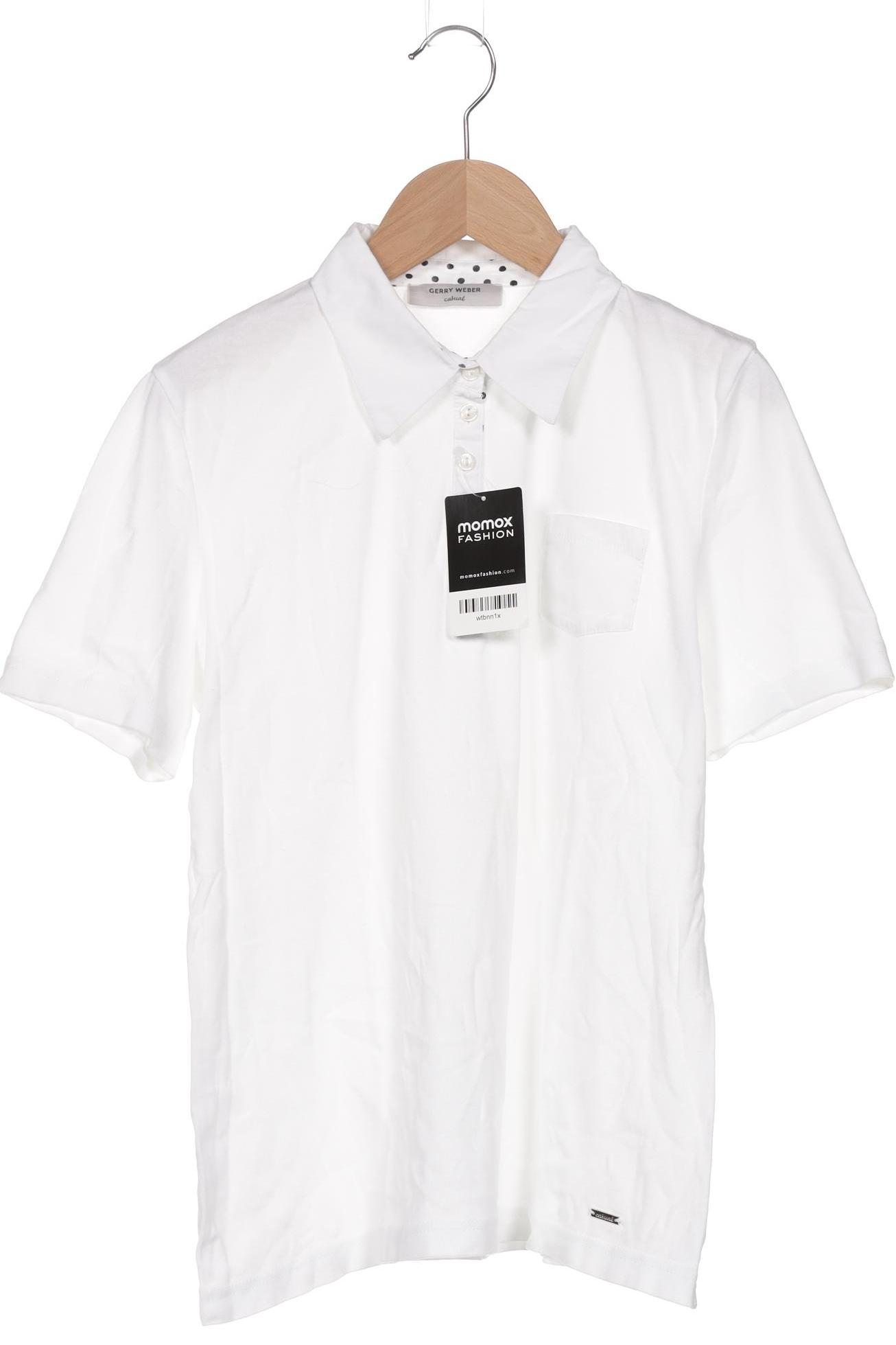 

Gerry Weber Damen Poloshirt, weiß, Gr. 38