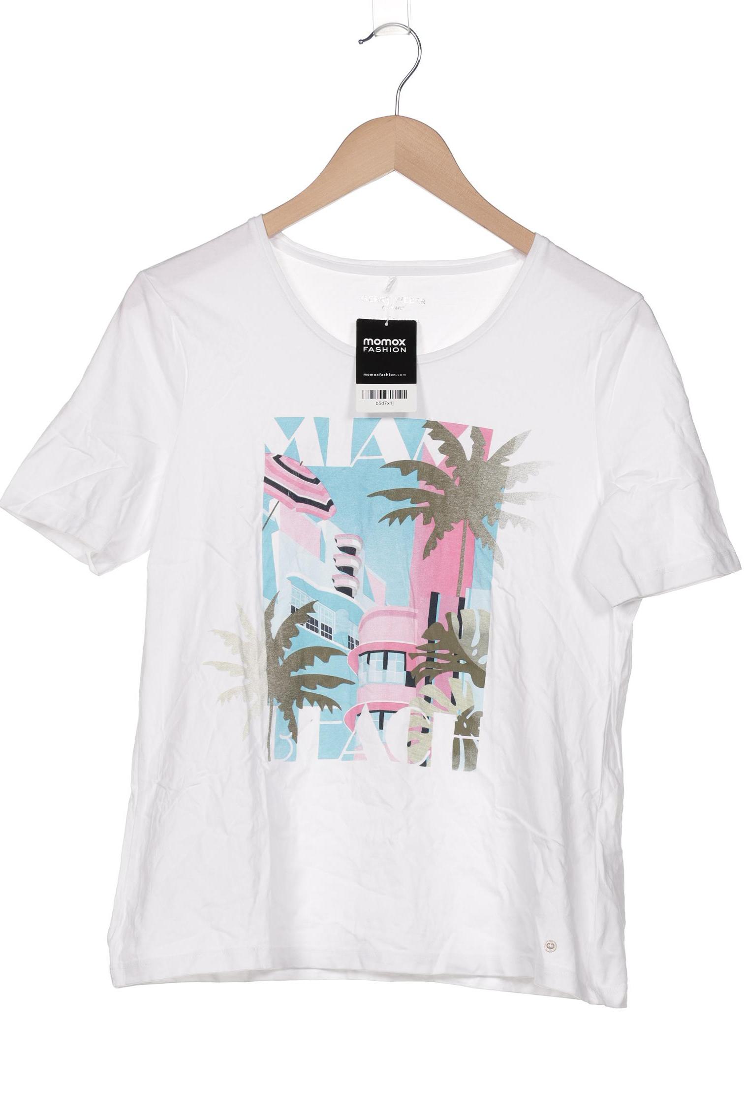 

Gerry Weber Damen T-Shirt, weiß, Gr. 42
